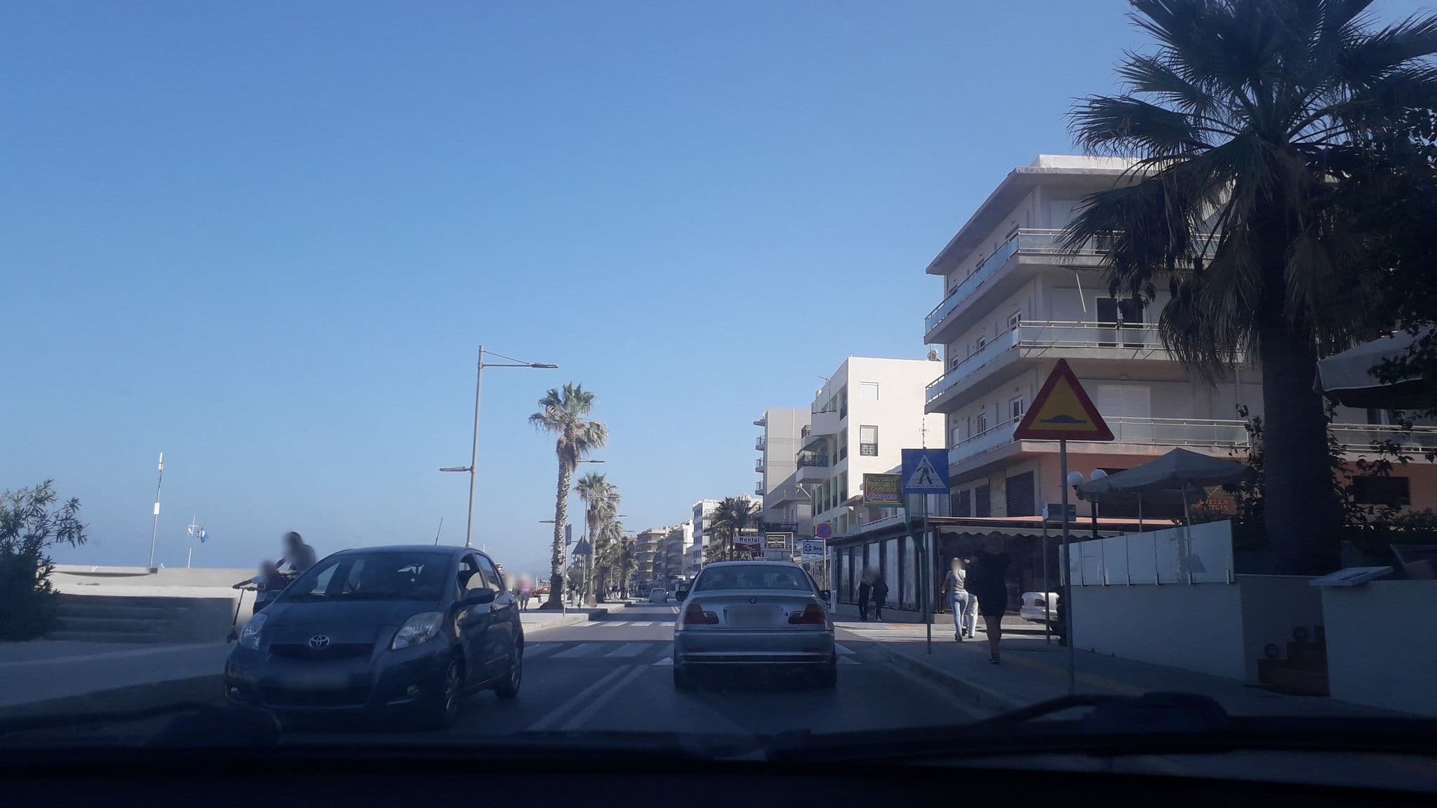 Street view near Kriti Beach, Rethymno