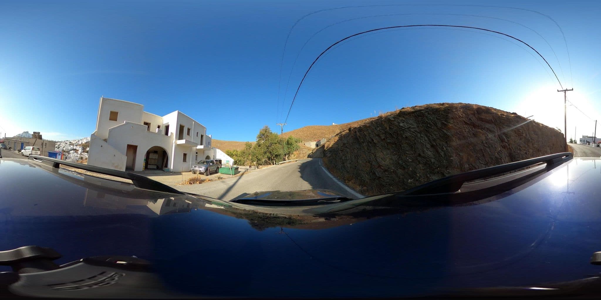 Street view near Butterfly View House, Astypálaia — © supco_survey (CC BY-SA · Mapillary)