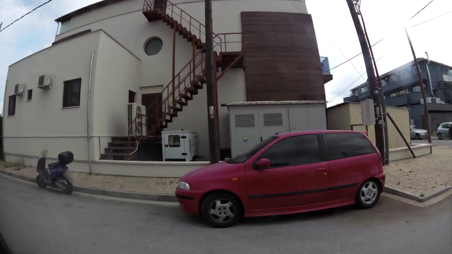 Street view near Cosmopolitan Hotel & Spa, Korinós — © kaartcam (CC BY-SA · Mapillary)