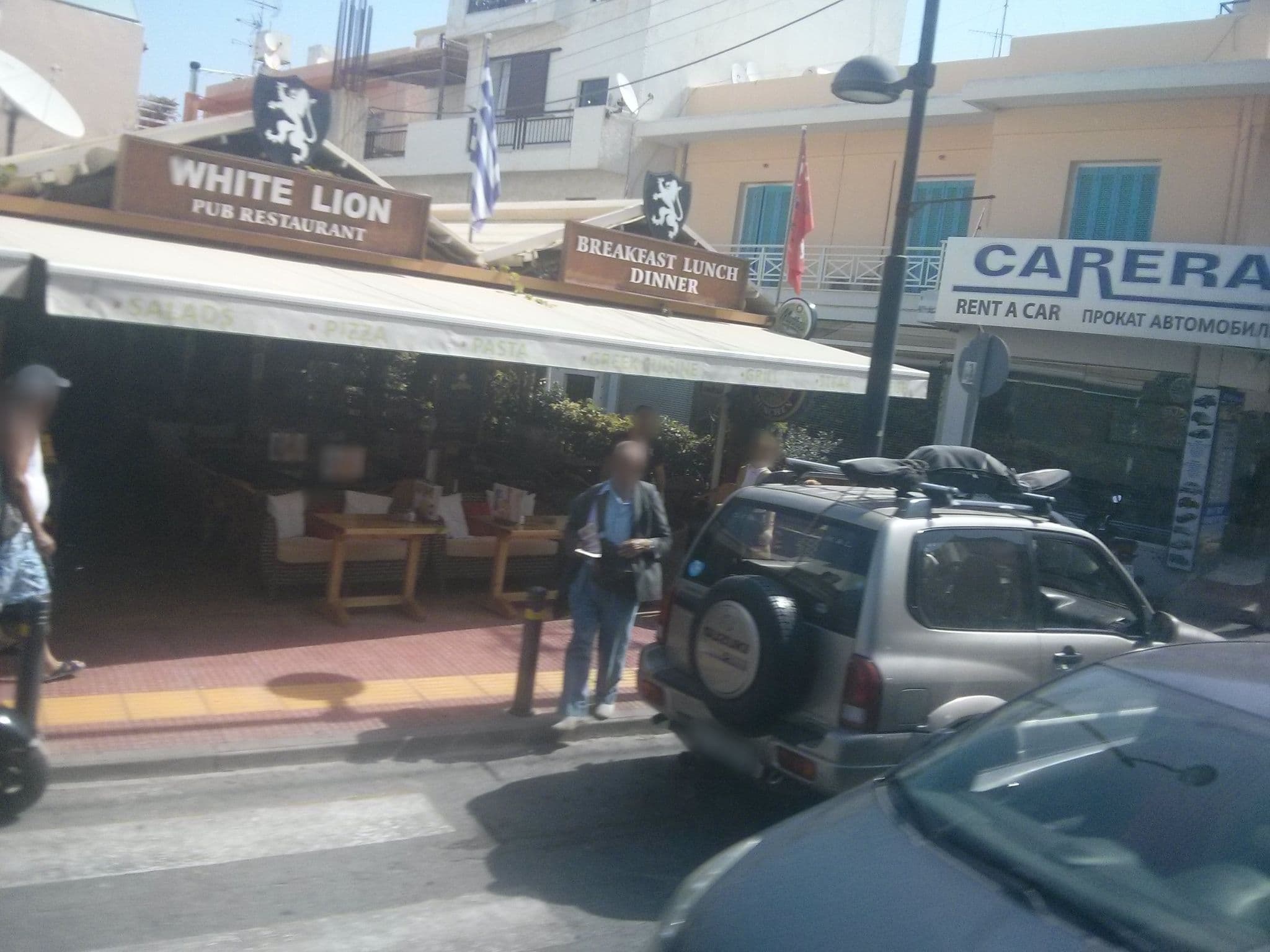 Street view near Cook's Club Hersonisos, Limín Khersonísou — © homehill (CC BY-SA · Mapillary)
