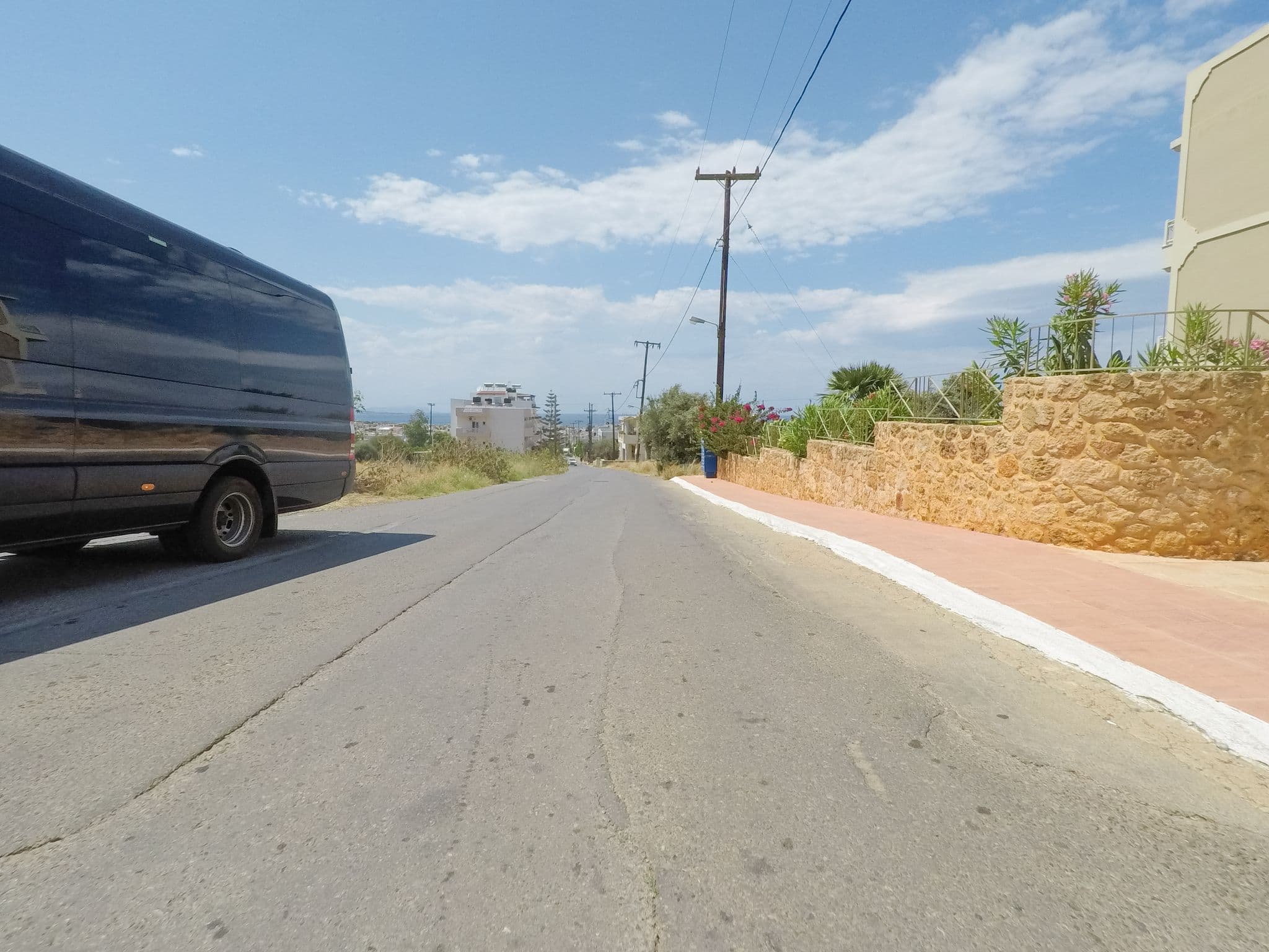 Street view near Notos Heights Hotel and Suites, Mália — © esario (CC BY-SA · Mapillary)