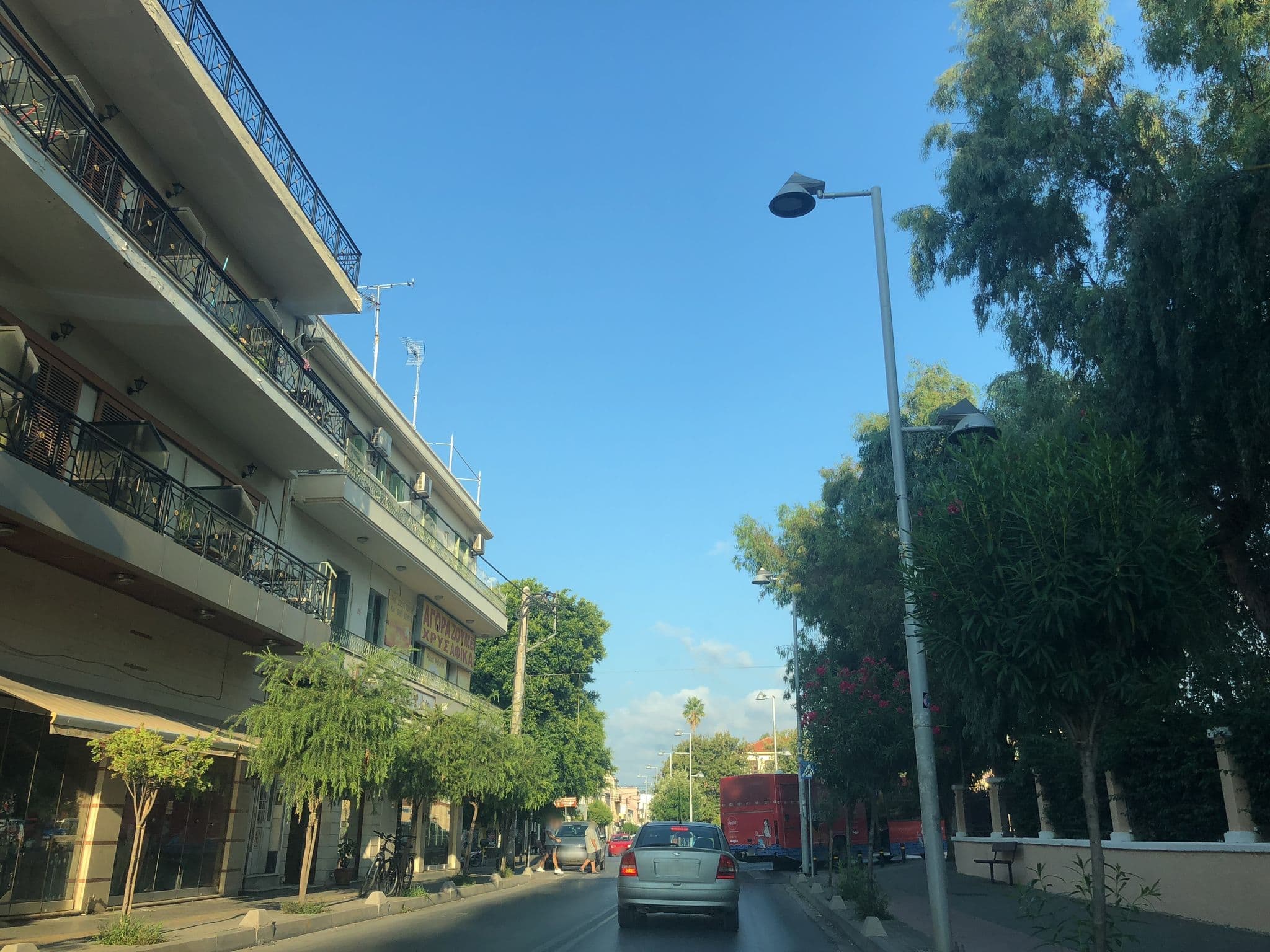 Street view near Kipos Hotel, Rethymno