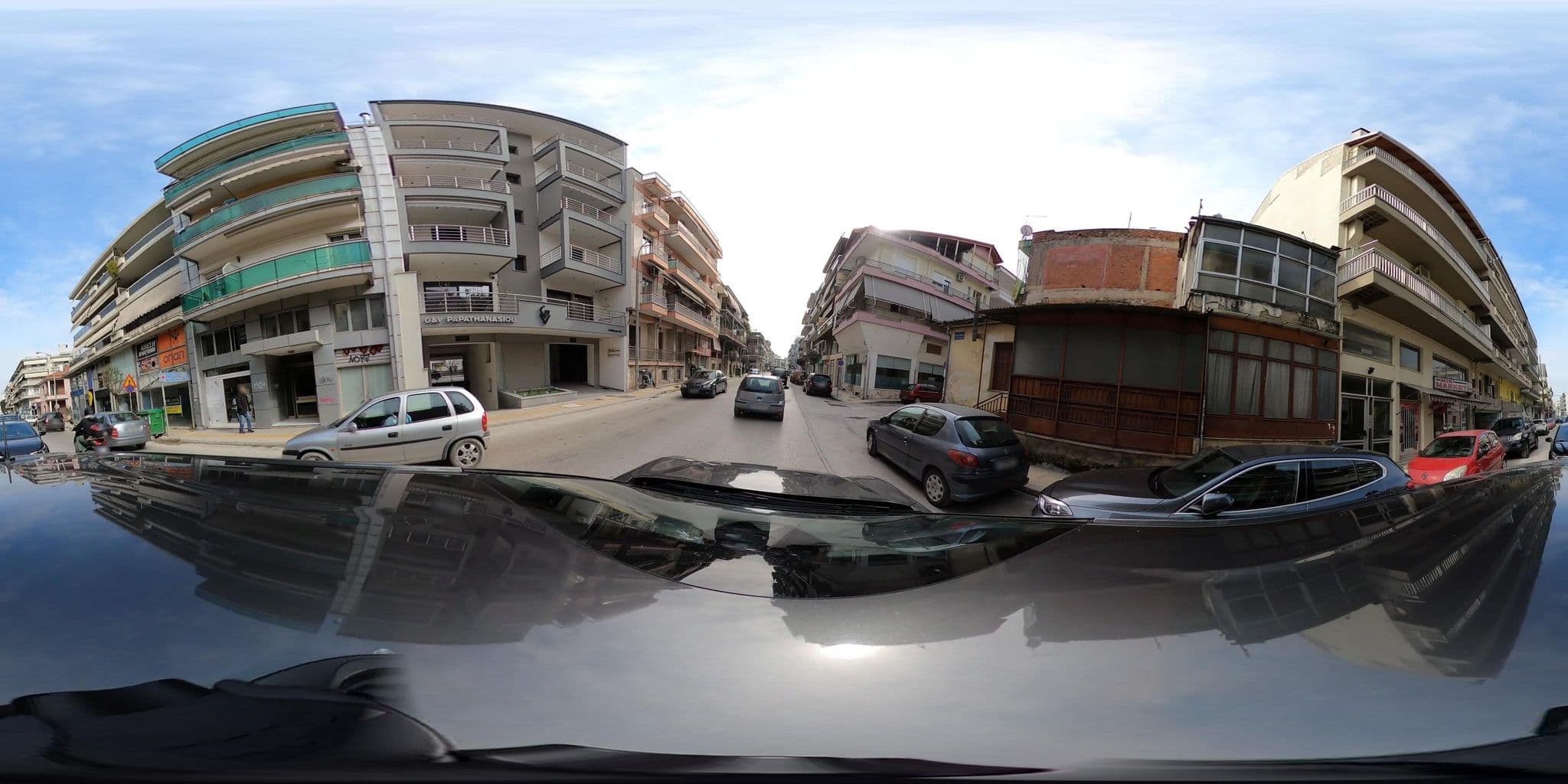 Street view near Tzes City Suites, Ioánnina — © supco_survey (CC BY-SA · Mapillary)