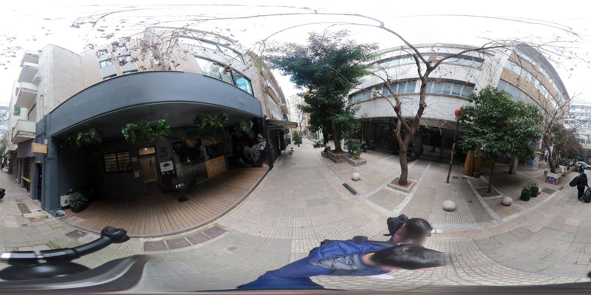 Street view near Trendy hotel, Athens — © Elefthkonst (CC BY-SA · Mapillary)