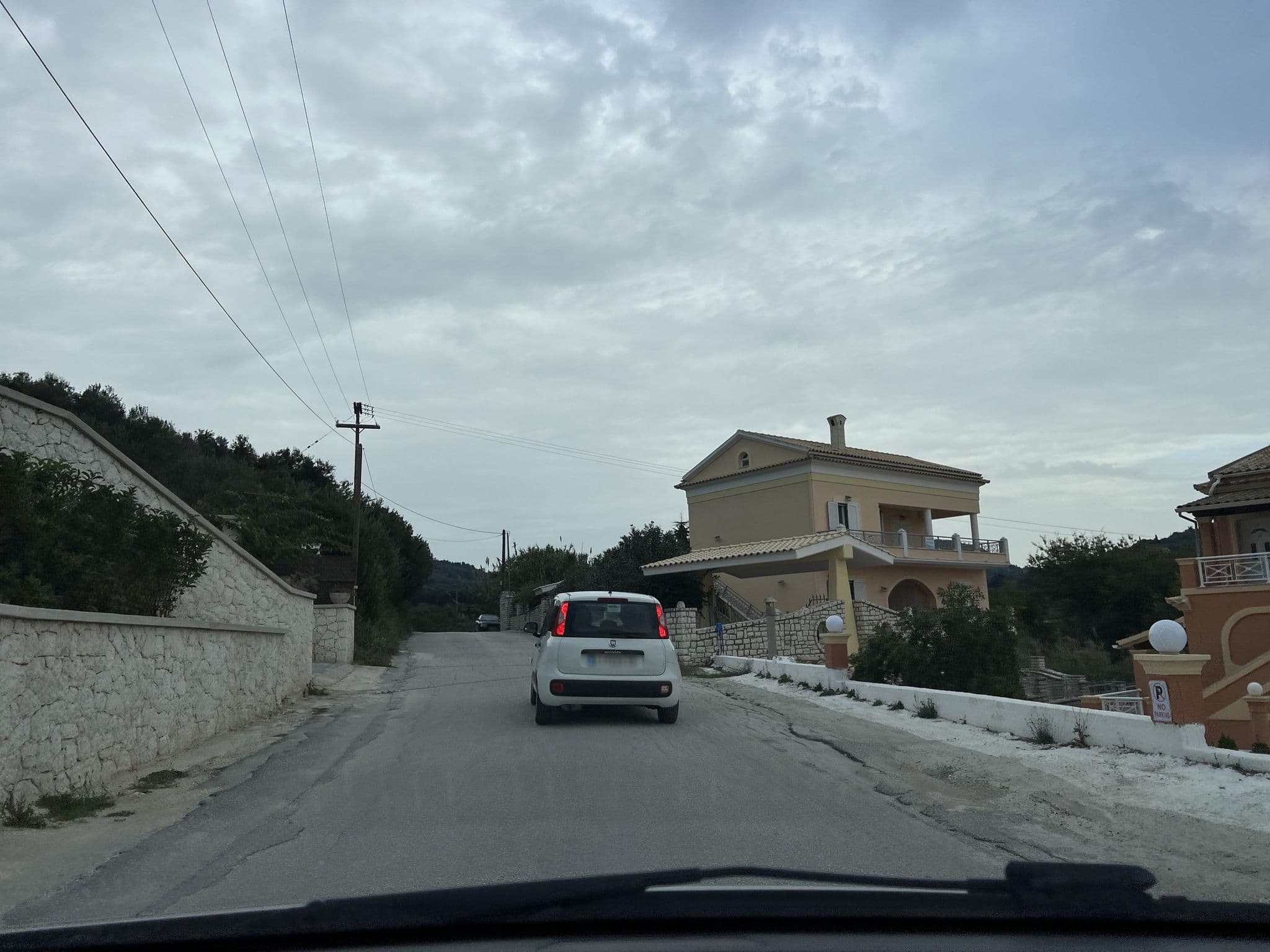 Street view near House Magda, Agios Georgis