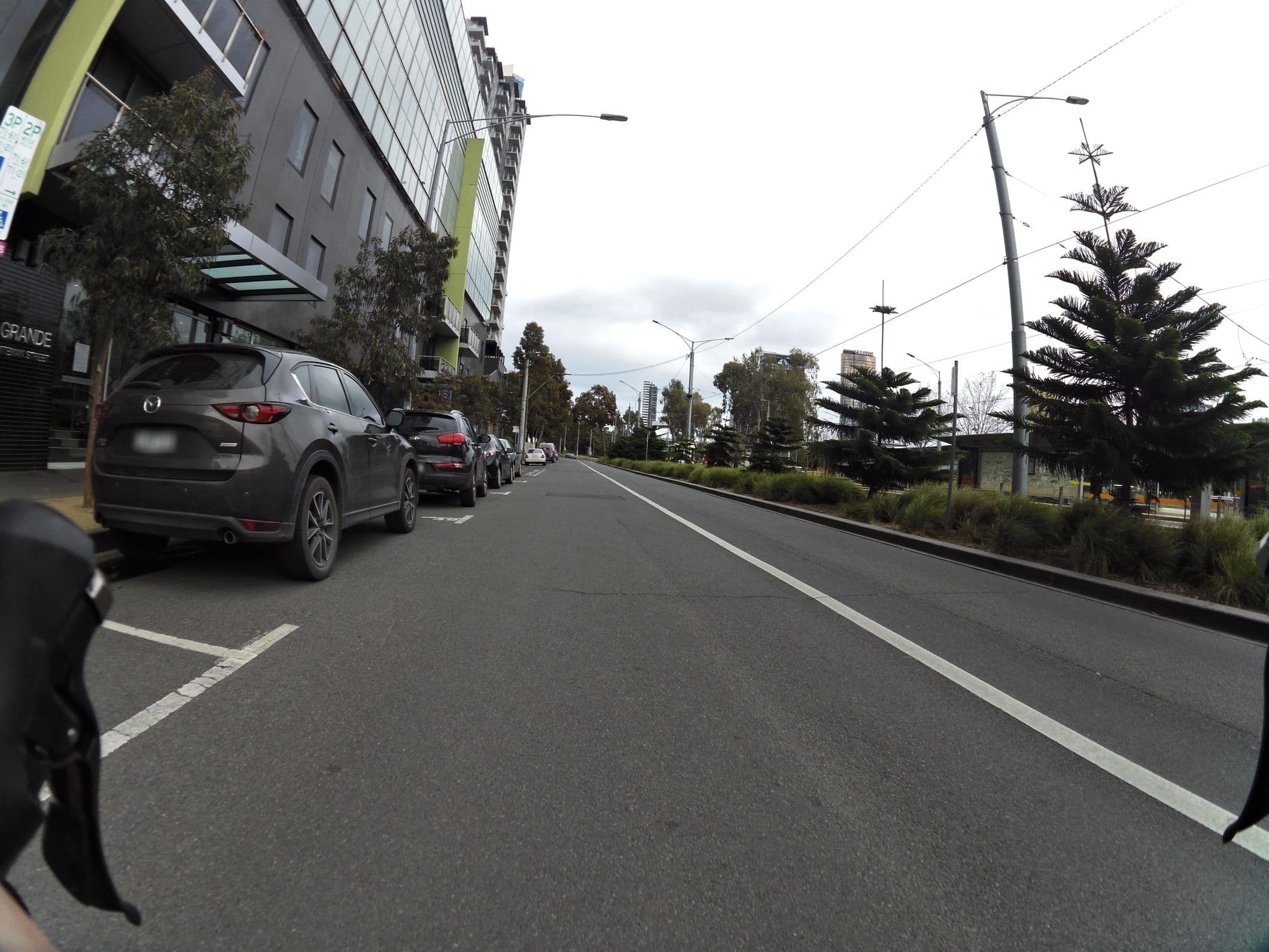 Street view near Melbourne Short Stay Apartments, Southbank — © skillsy (CC BY-SA · Mapillary)