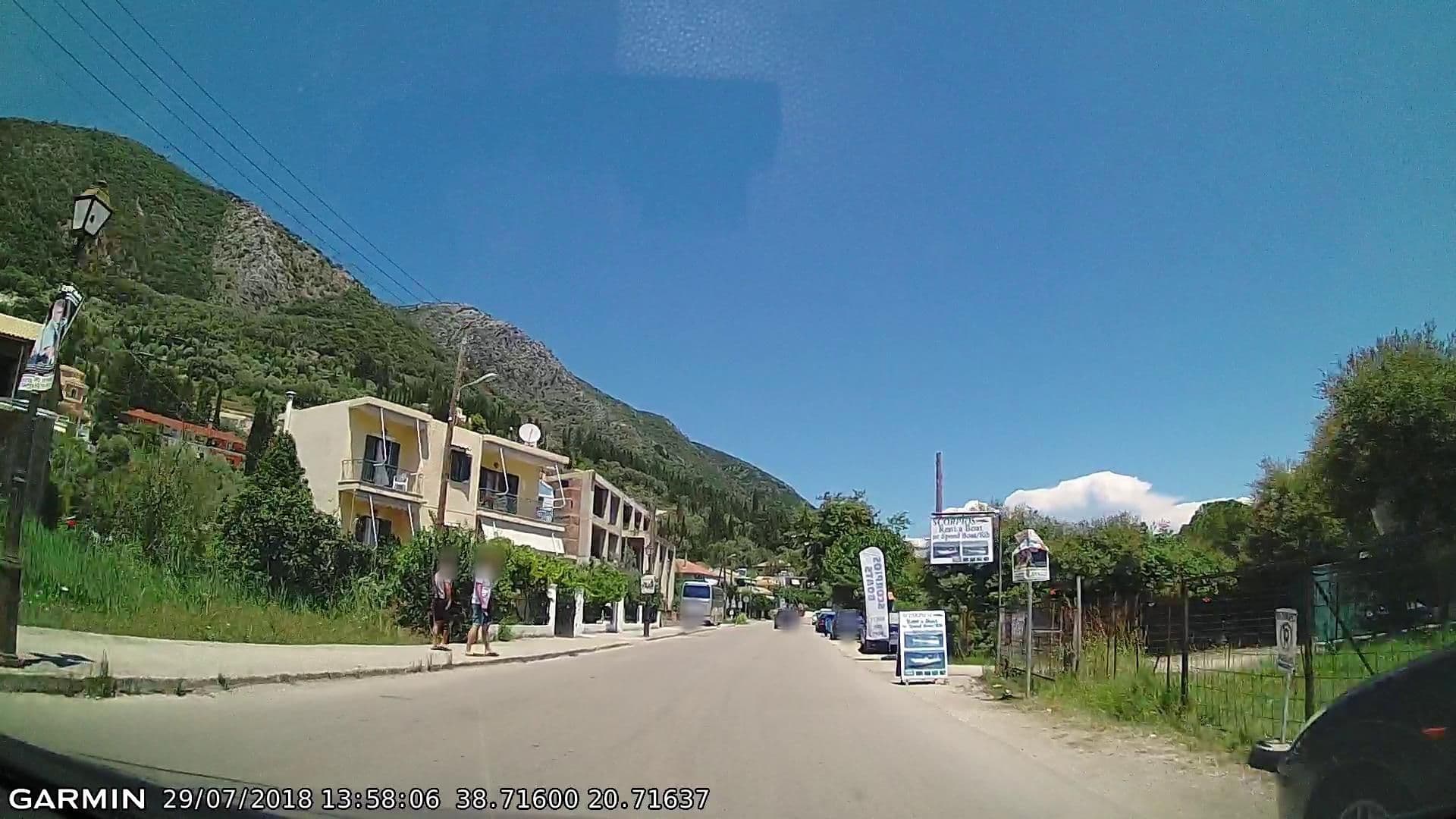Street view near 3 Island View Hotel, Nidhríon — © pppetros (CC BY-SA · Mapillary)