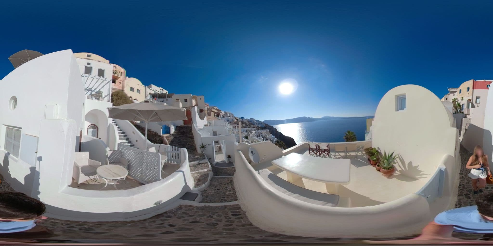 Street view near The Dream Santorini, Oía — © cookry (CC BY-SA · Mapillary)