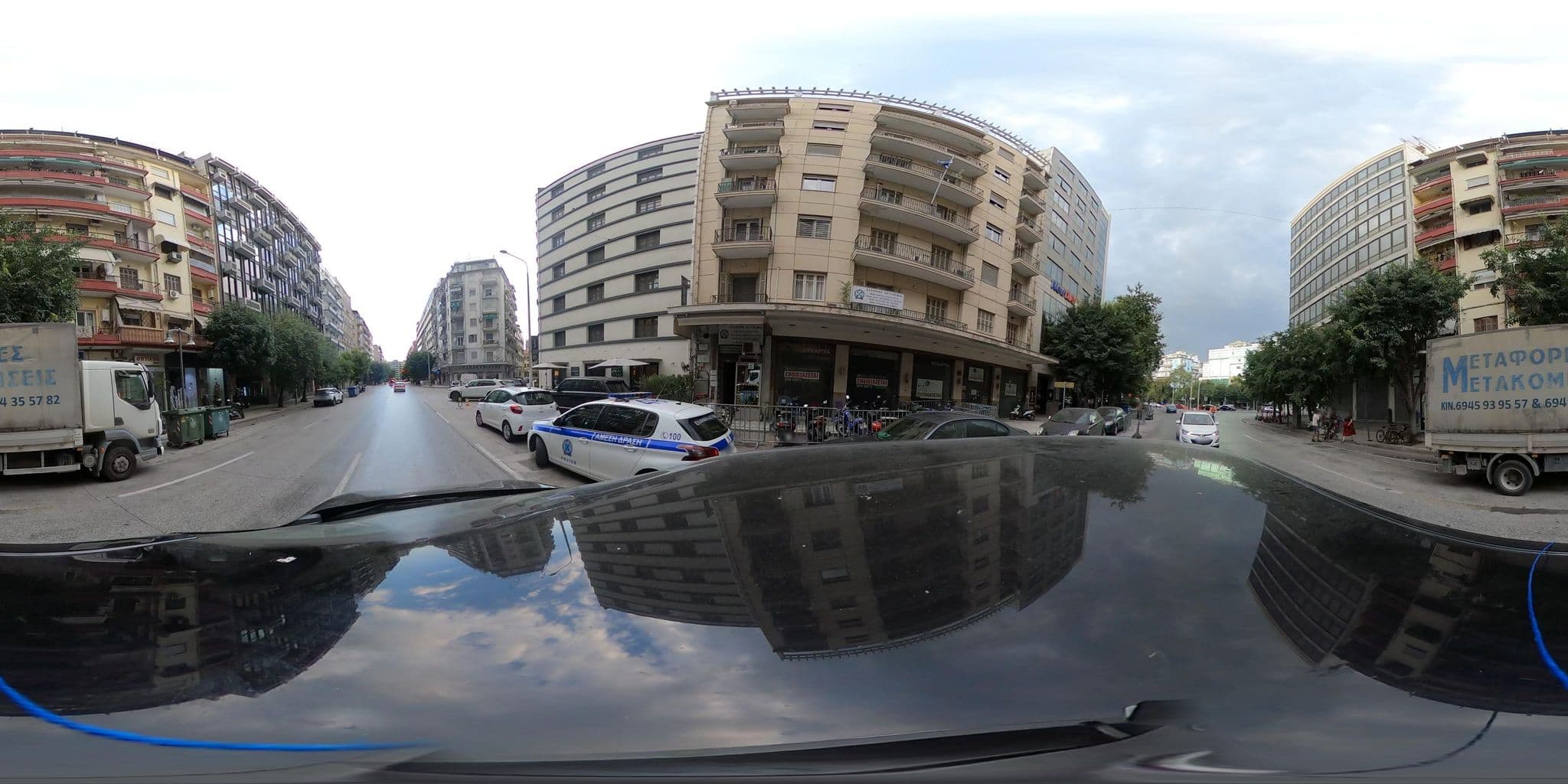 Street view near Vanoro, Thessaloníki — © geraki (CC BY-SA · Mapillary)