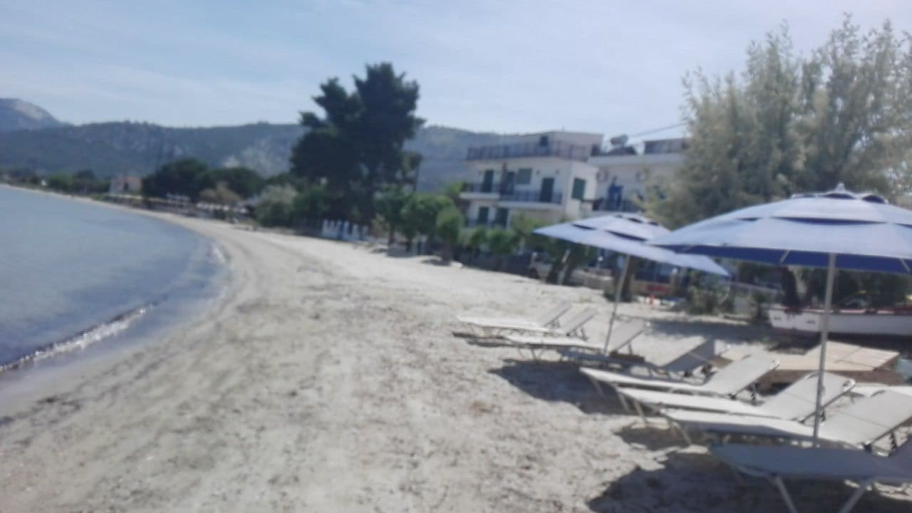 Street view near Thassos Treasure, Prínos — © flugyflay (CC BY-SA · Mapillary)