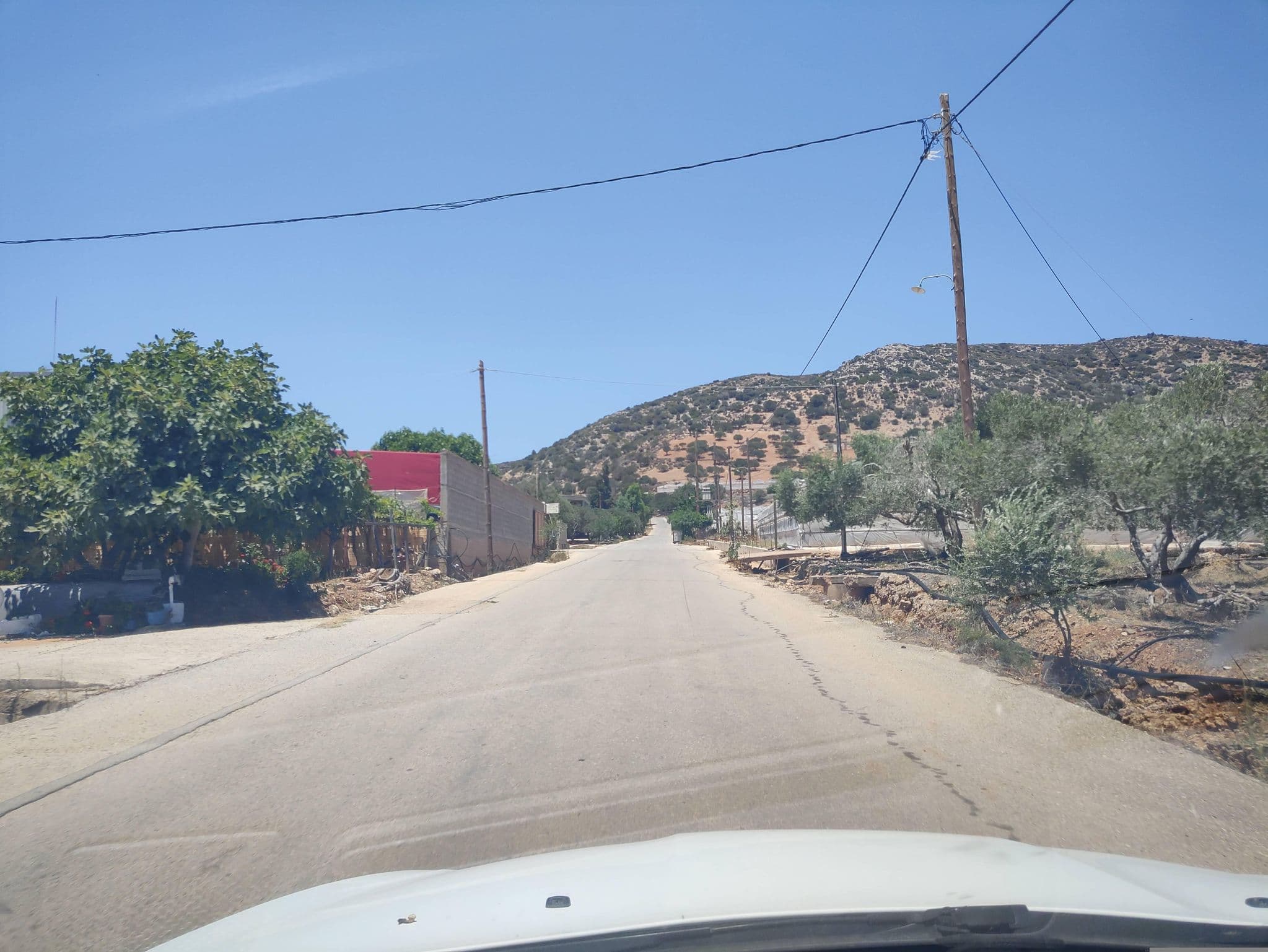 Street view near Kountoura Rooms, Palaióchora
