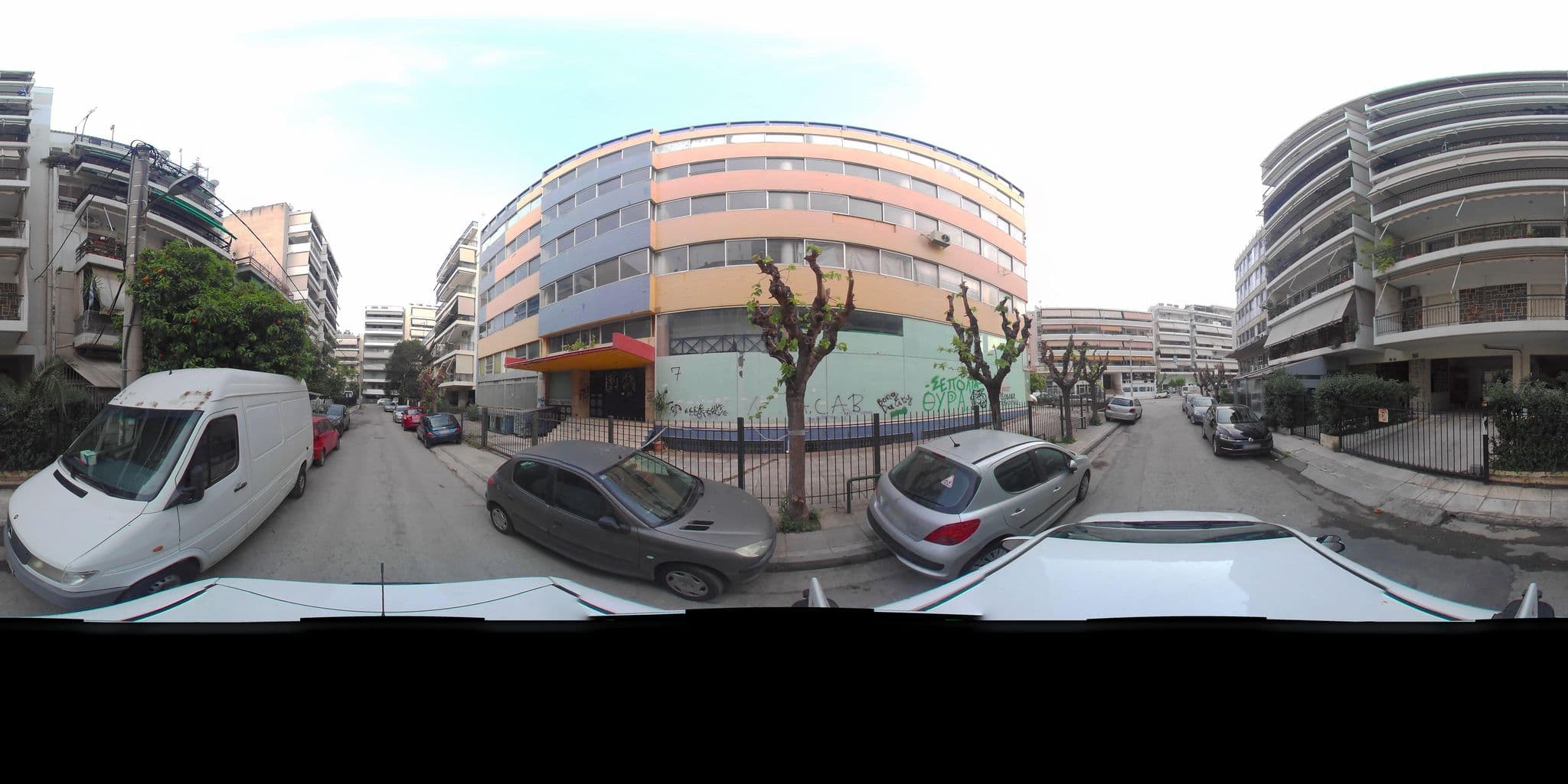 Street view near Athens Hawks Urban, Kipséli — © zaf3kala (CC BY-SA · Mapillary)