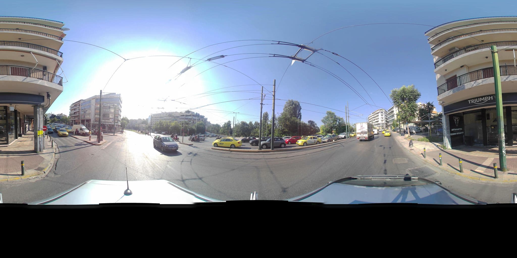 Street view near The Dorians, Výronas — © zaf3kala (CC BY-SA · Mapillary)
