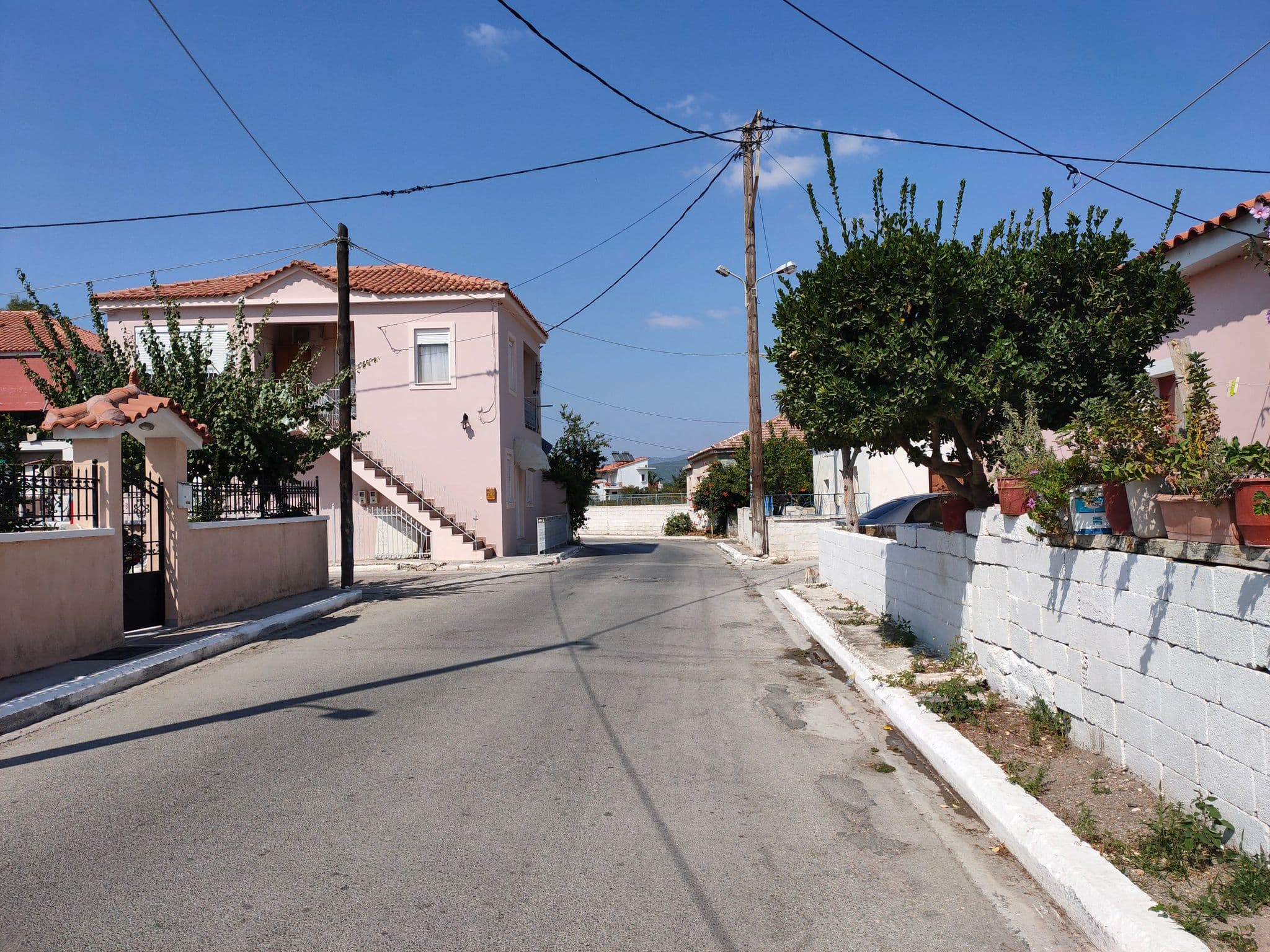 Street view near Nancy Rooms, Kalloní — © jjc (CC BY-SA · Mapillary)