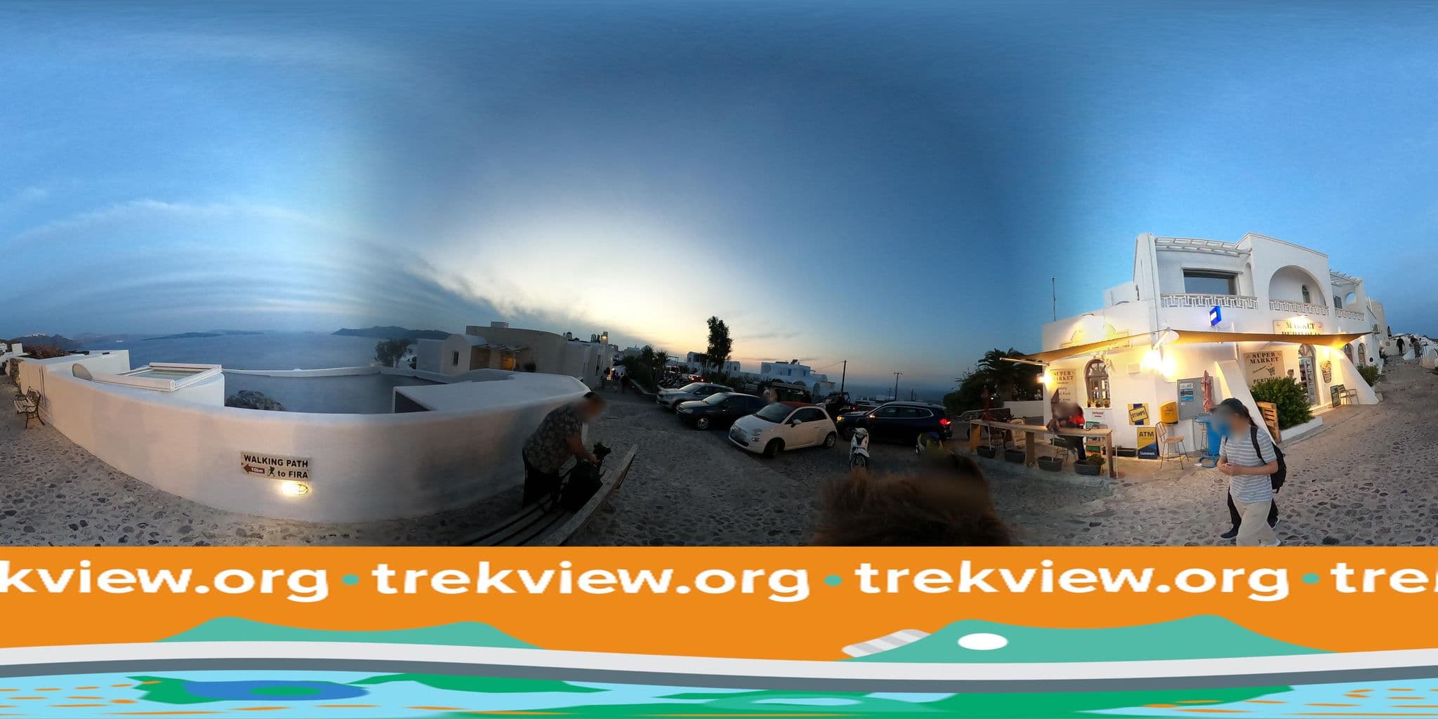 Street view near Anemomilos, Oía — © trekviewed (CC BY-SA · Mapillary)