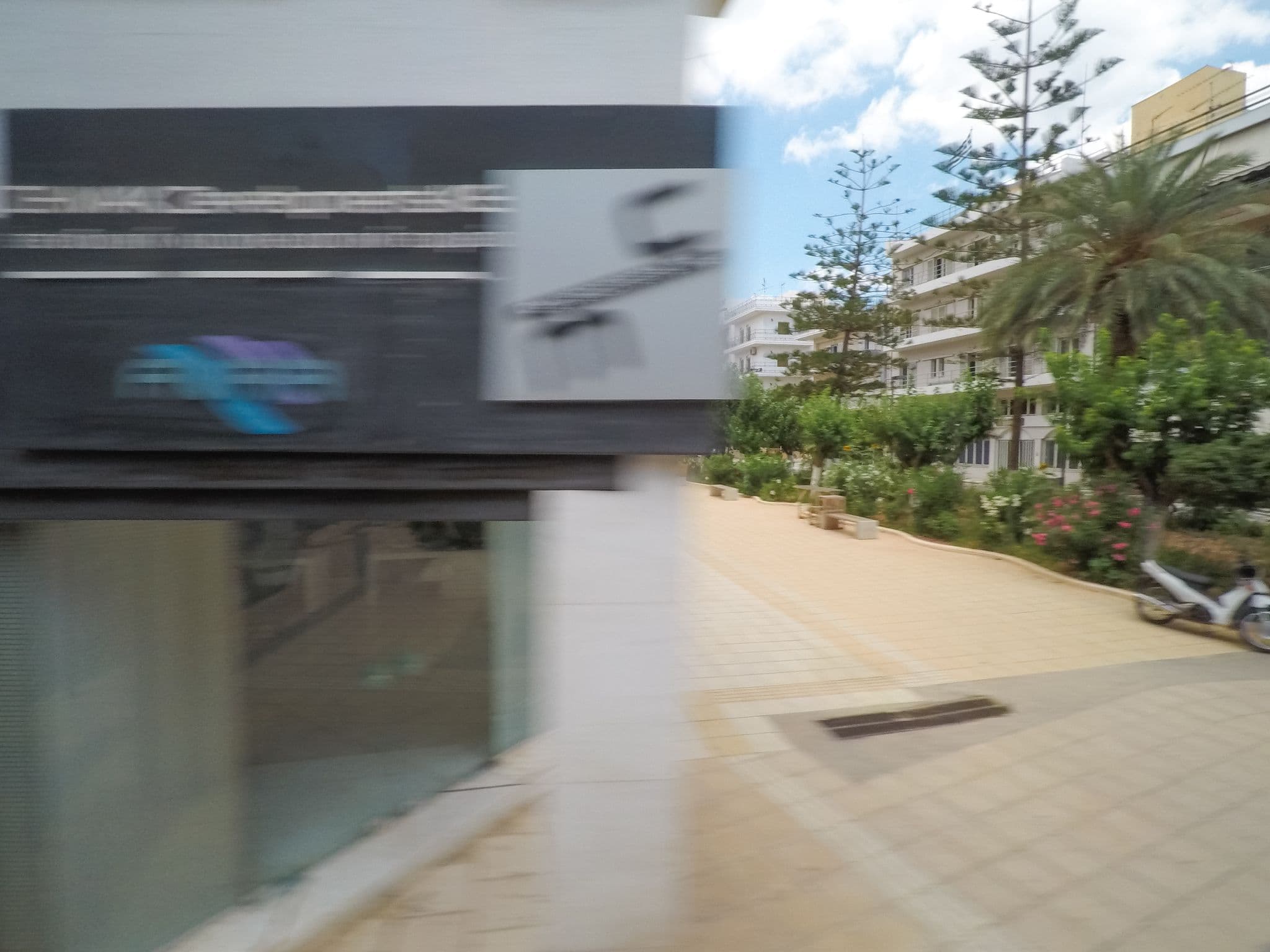 Street view near Apollon Hotel, Ágios Nikólaos — © esario (CC BY-SA · Mapillary)