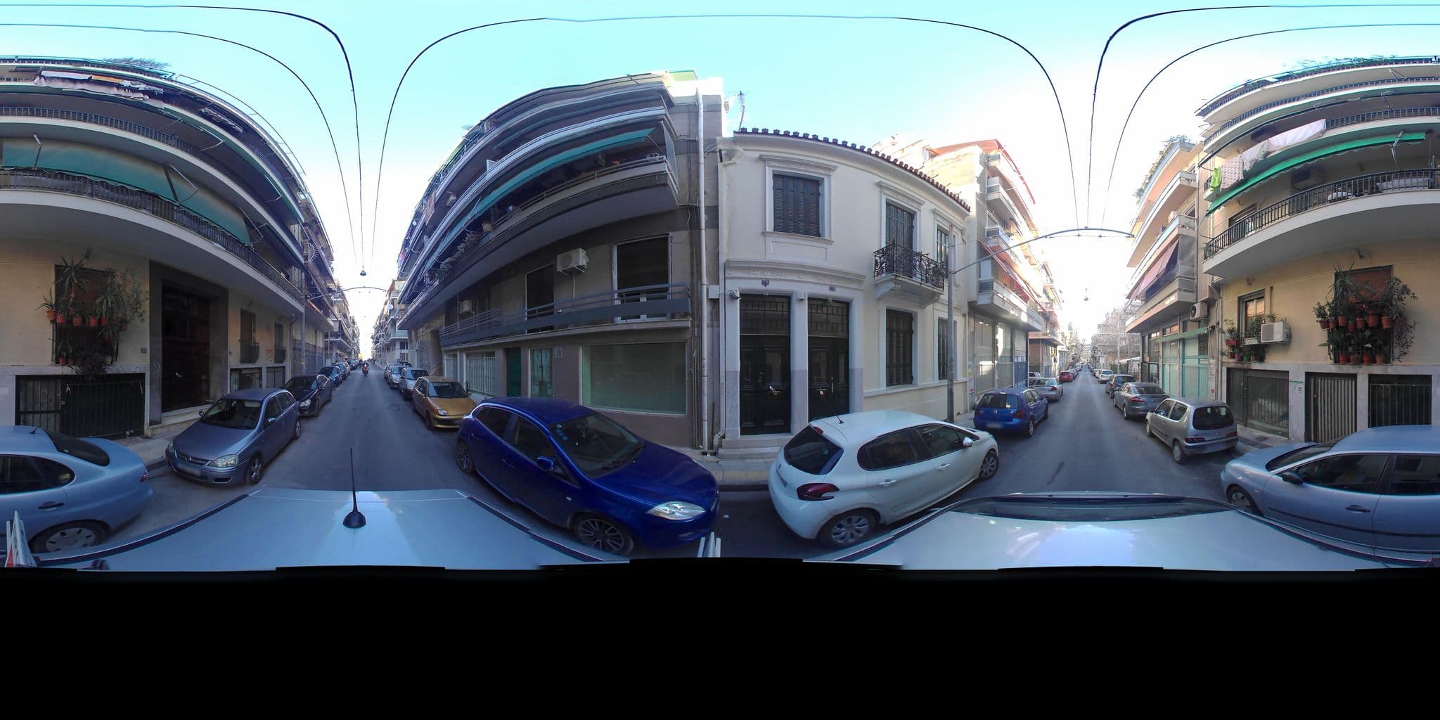Street view near Athens SmArt Three-Room Apartment, Athens