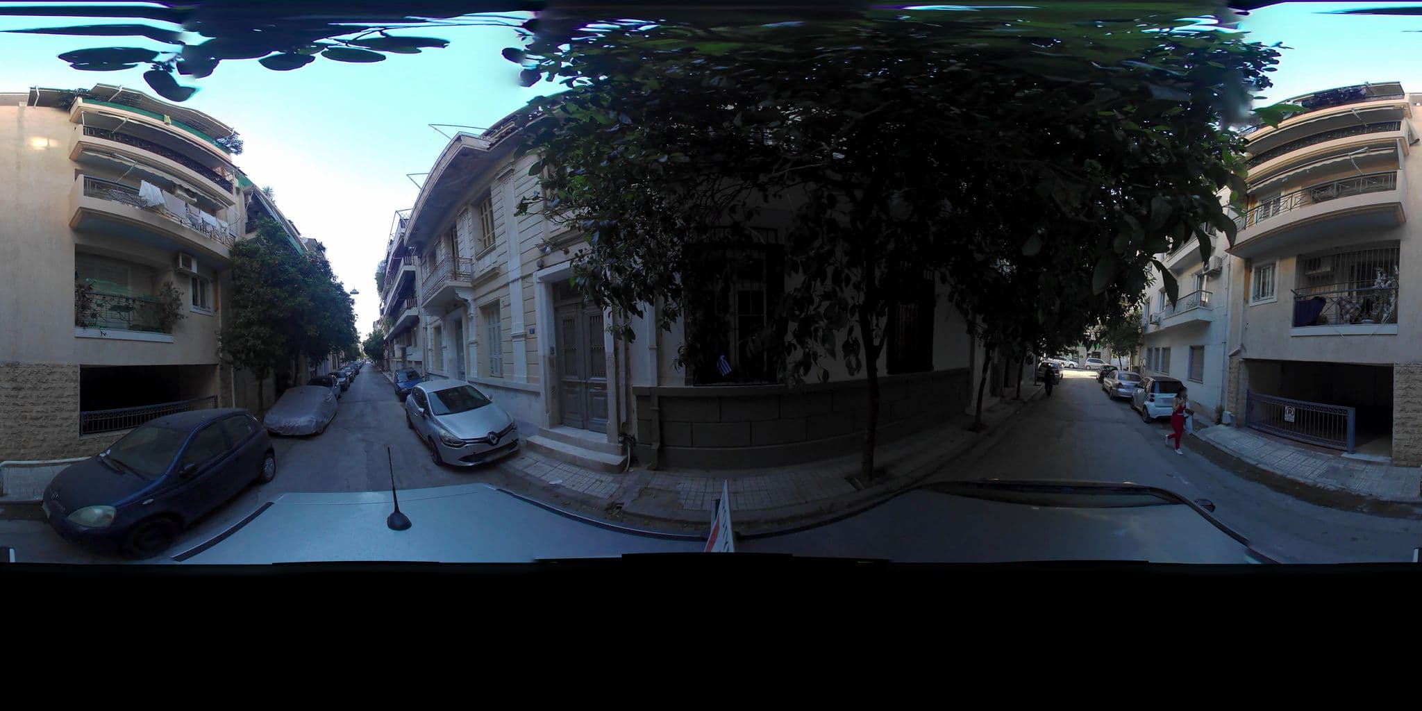 Street view near Athens Greek Style Apartment, Kipséli — © zaf3kala (CC BY-SA · Mapillary)