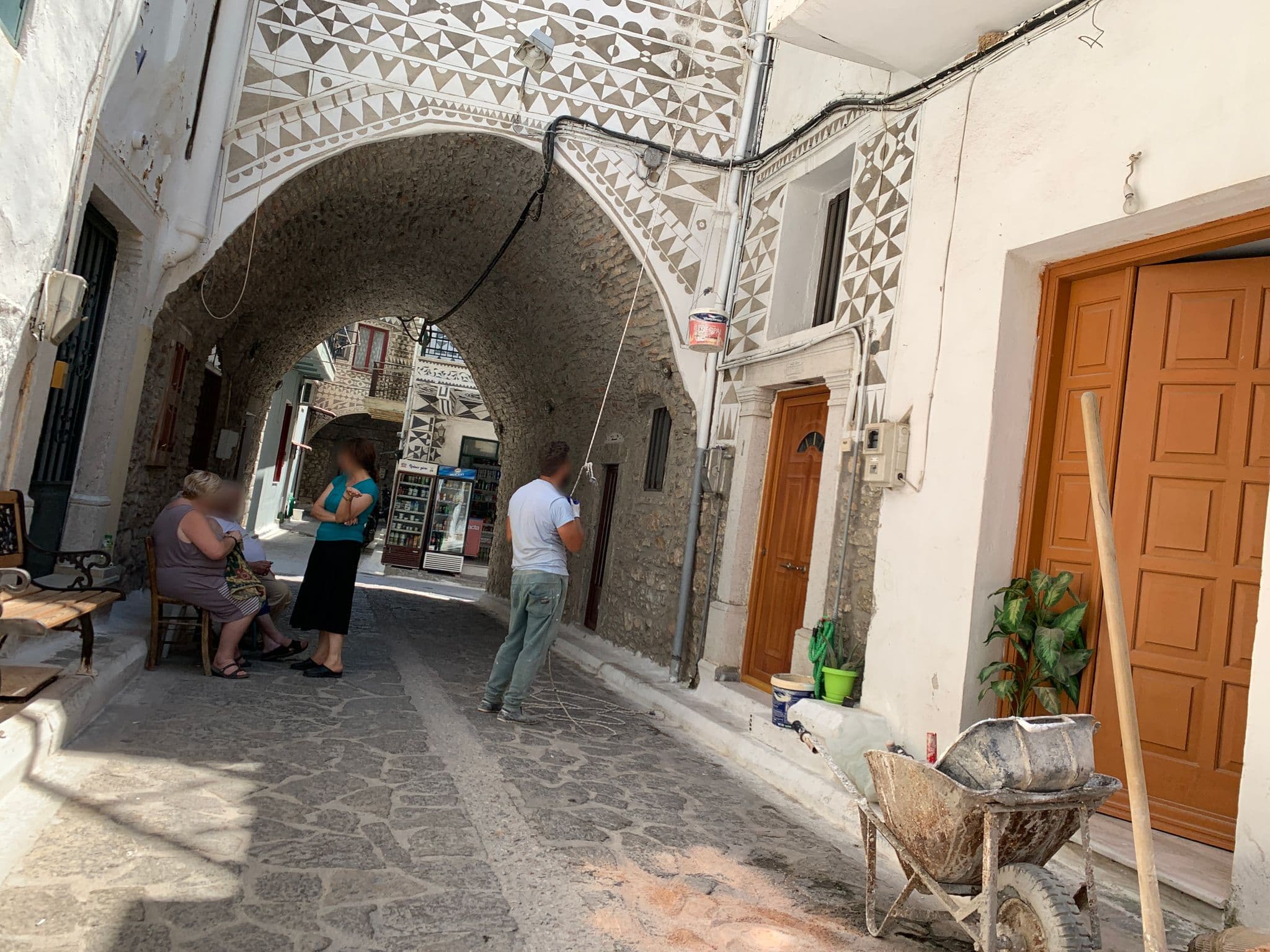 Street view near Mastiha Essence, Pyrgíon — © egorka (CC BY-SA · Mapillary)
