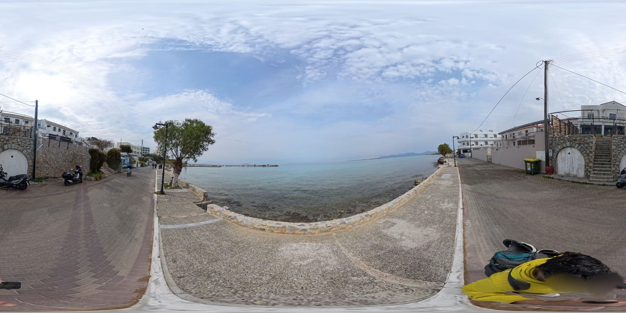 Street view near La Vie, Agkístri — © NickGar (CC BY-SA · Mapillary)