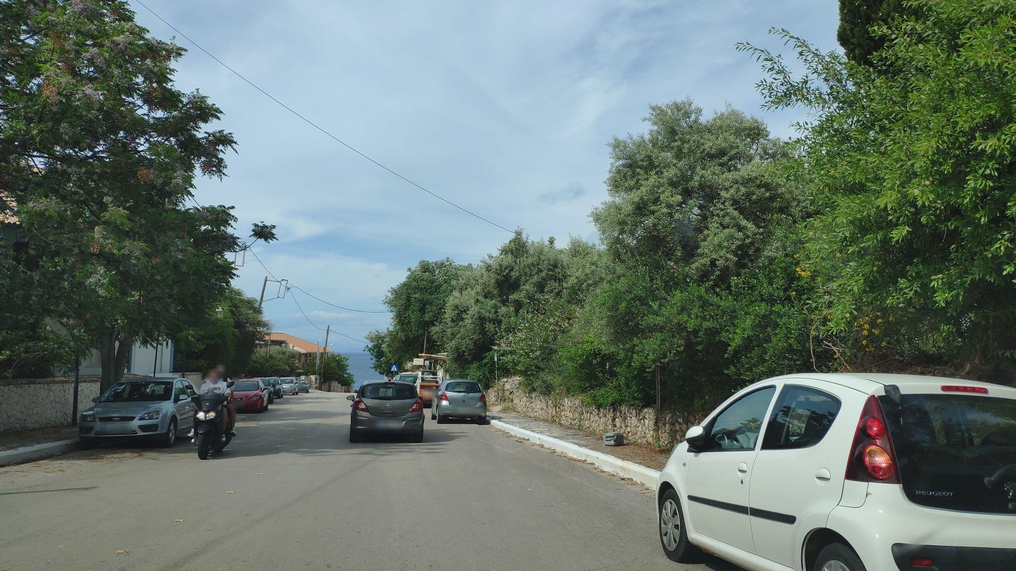 Street view near Iris Studios, Lefkáda — © pppetros (CC BY-SA · Mapillary)