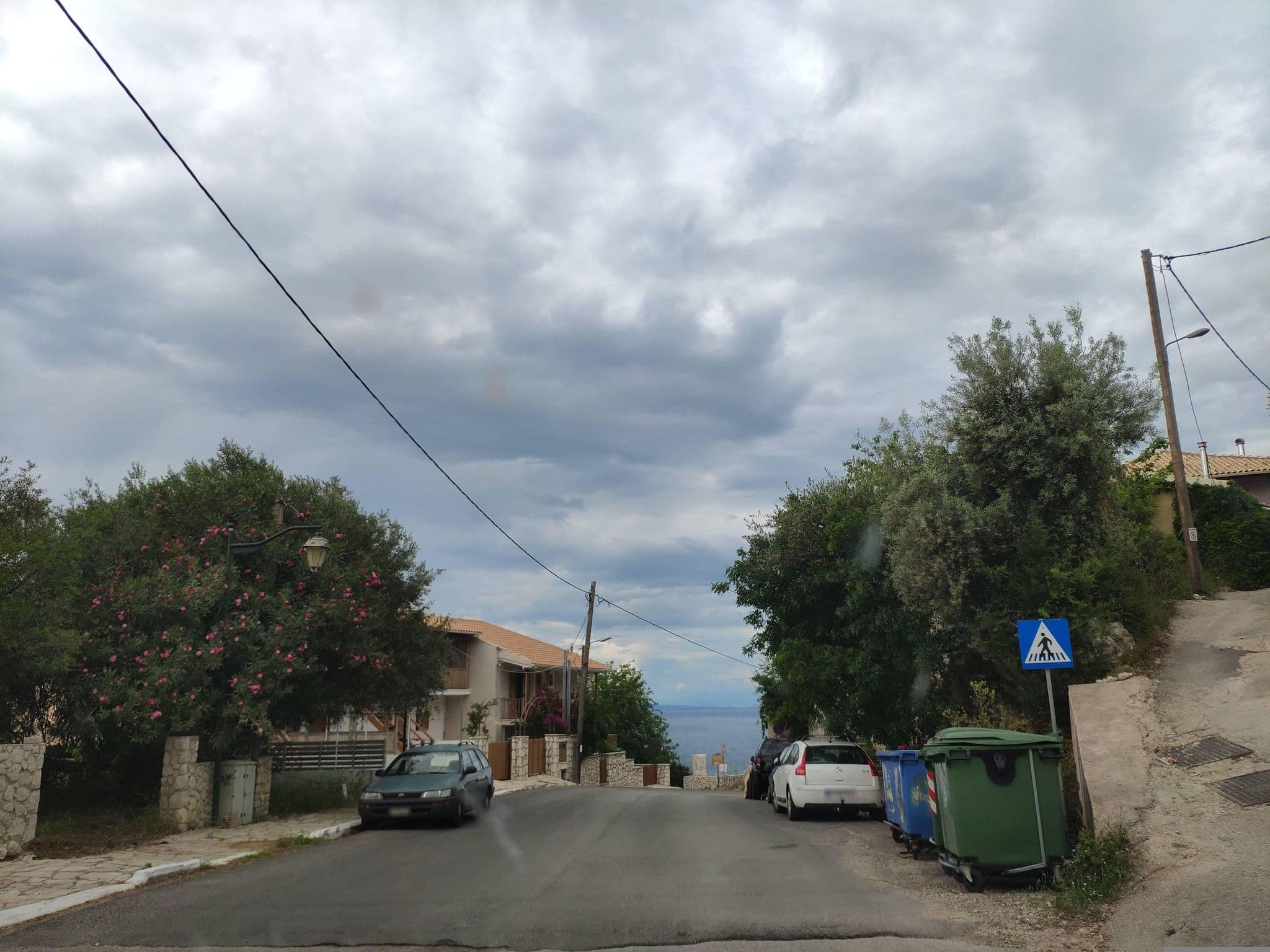 Street view near Villa Christianna Studios, Lefkáda — © pppetros (CC BY-SA · Mapillary)