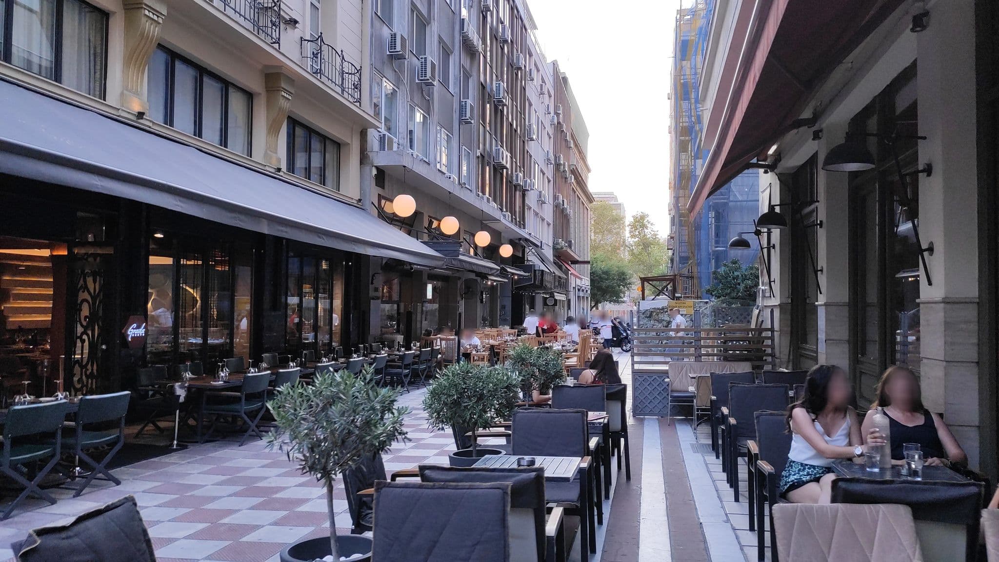 Street view near Andromeda, Thessaloníki — © osm1012 (CC BY-SA · Mapillary)