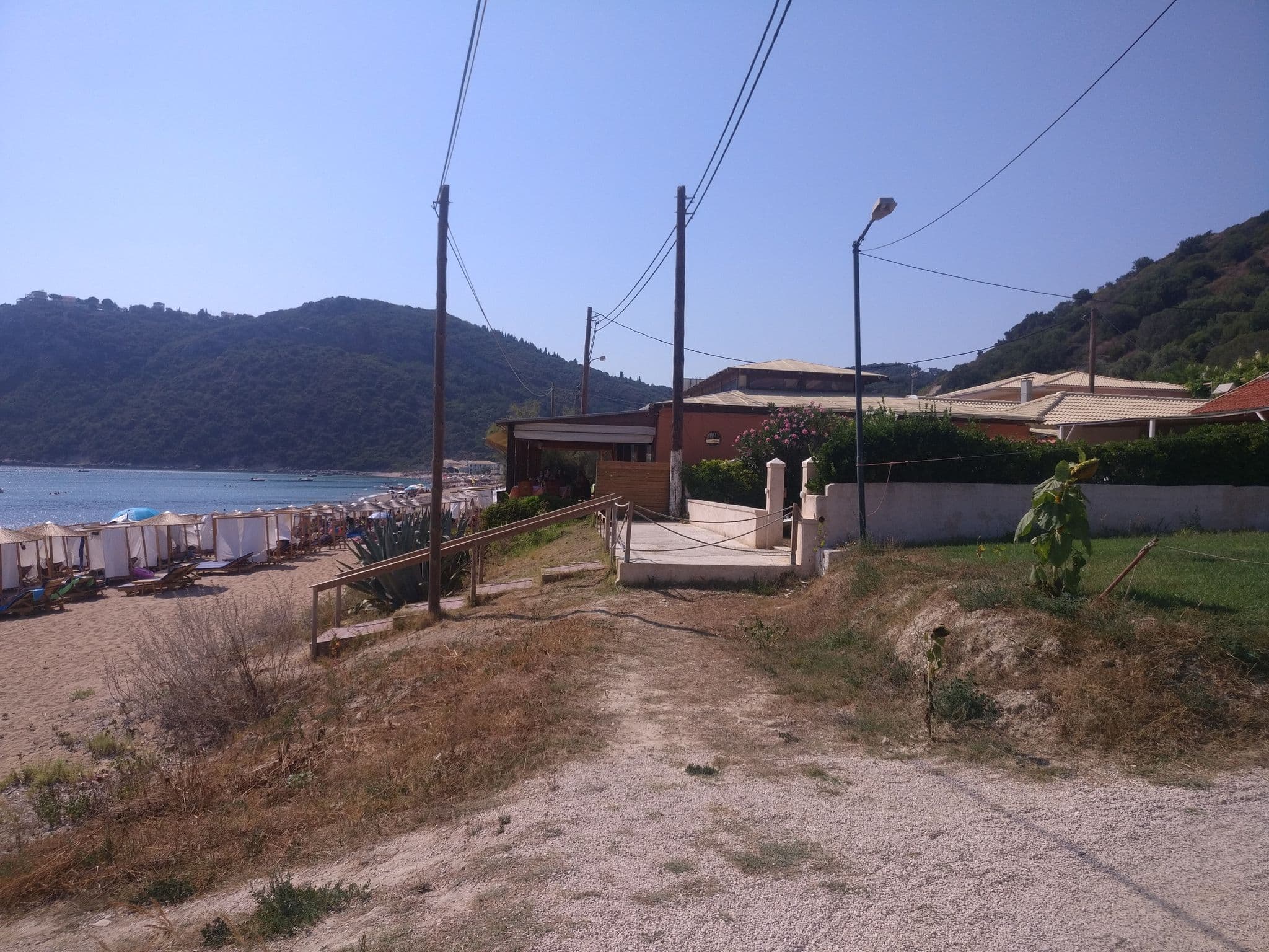 Street view near Eleni, Agios Georgis