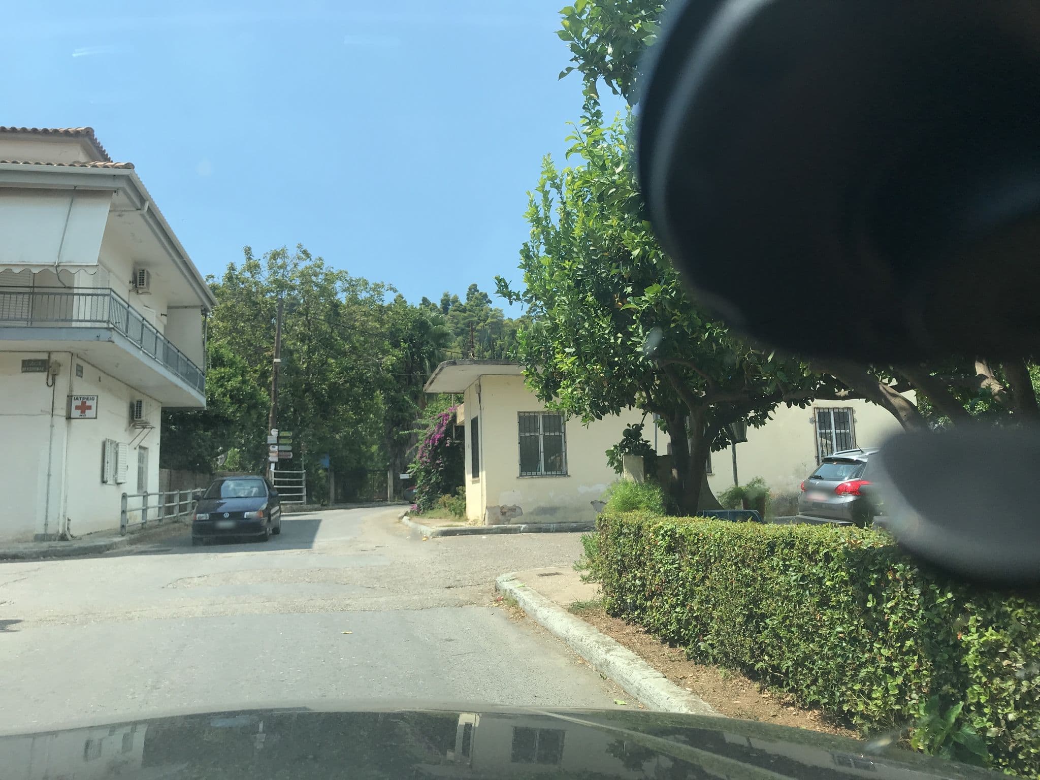 Street view near Hotel Hercules, Archaía Olympía — © xaris1980 (CC BY-SA · Mapillary)