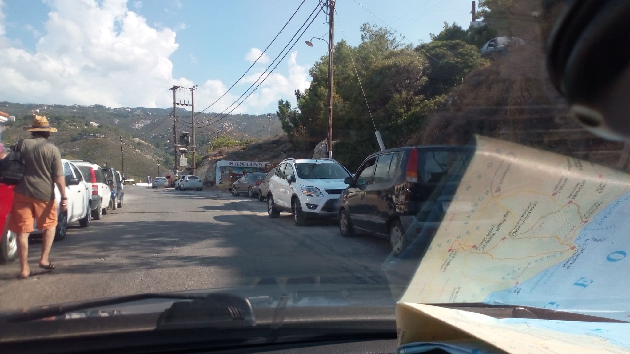 Street view near EROFILI BEACH HOTEL, Agios Kirykos — © vaspag (CC BY-SA · Mapillary)