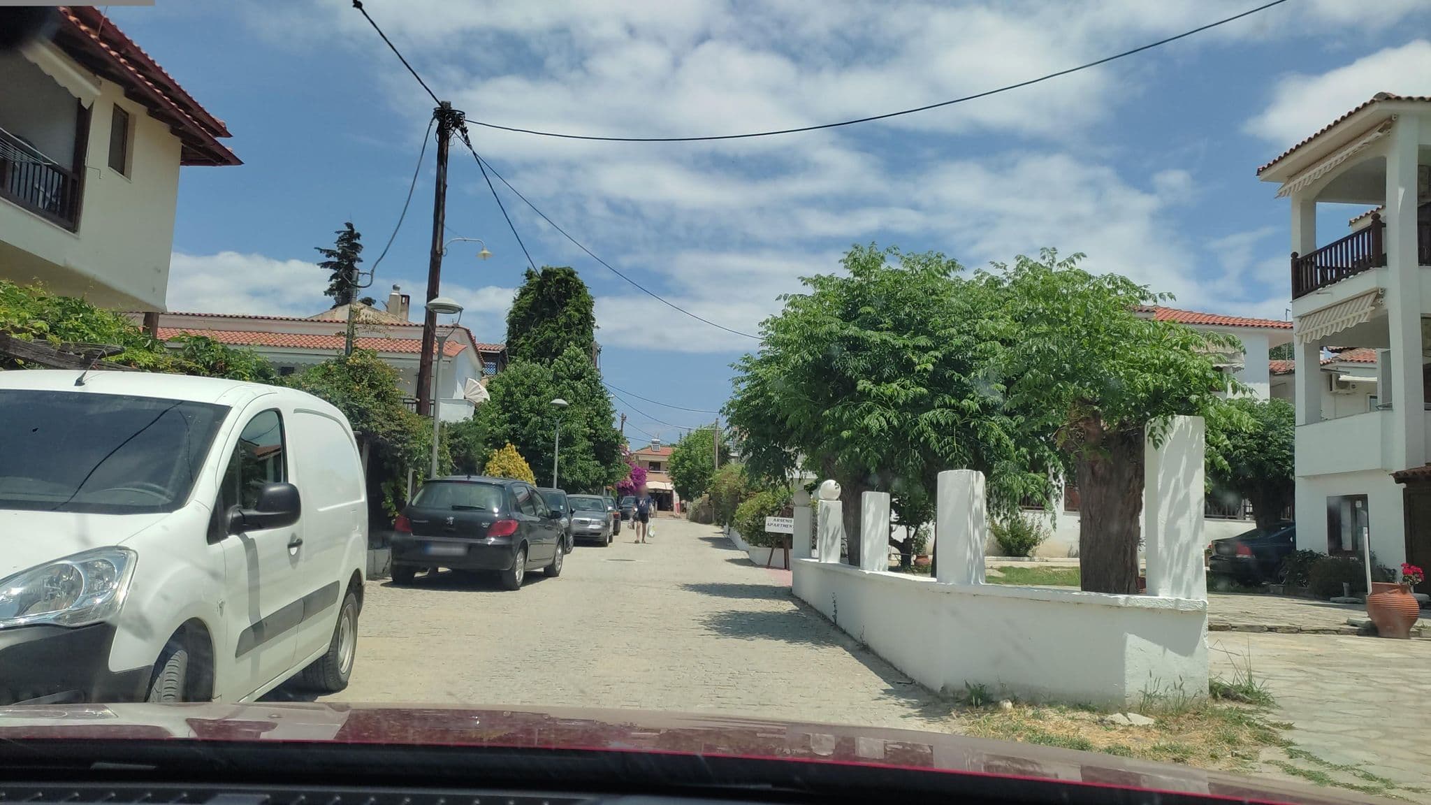 Street view near Arsenis, Níkiti