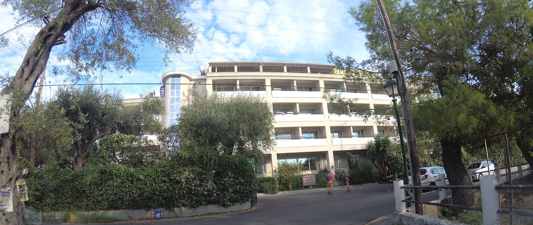 Street view near Elea Beach Hotel, Kontokáli — © teddy73 (CC BY-SA · Mapillary)