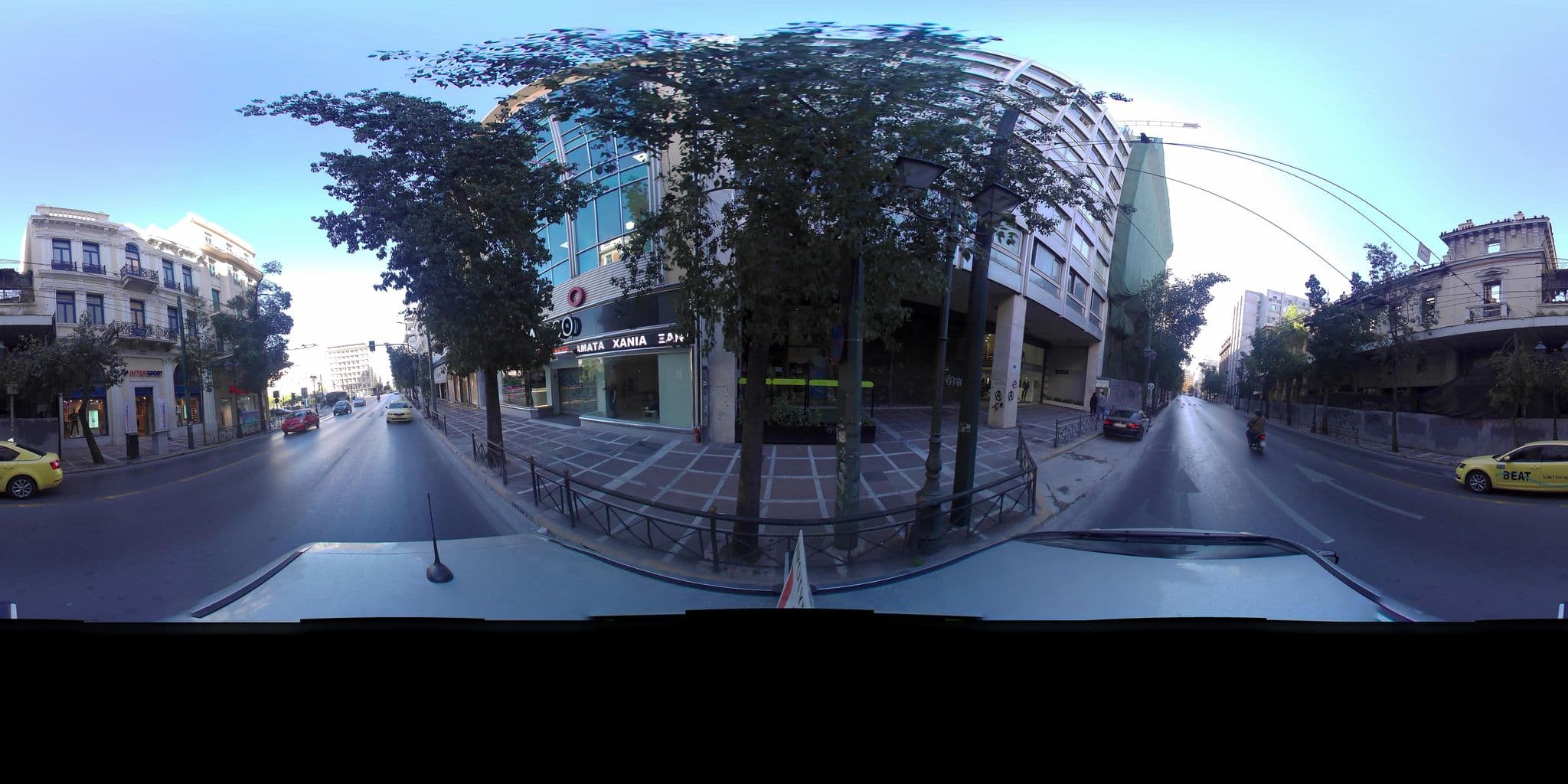 Street view near NYX Esperia Palace, Athens