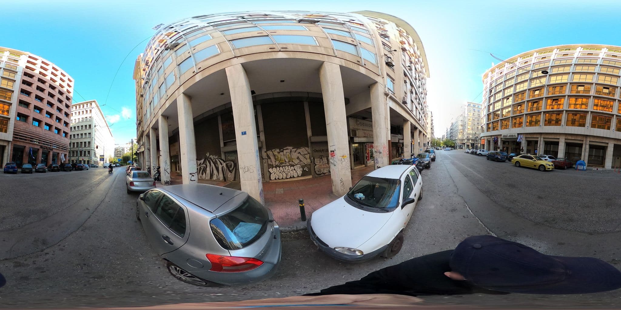 Street view near Athens Key, Athens — © costasl (CC BY-SA · Mapillary)