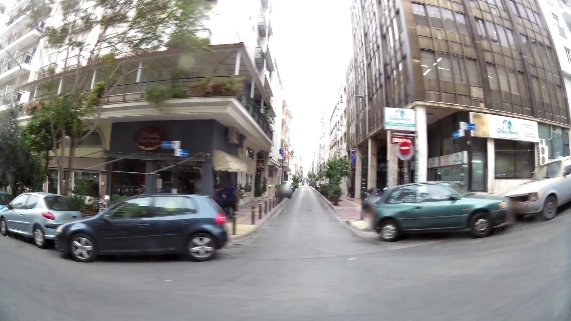 Street view near Faros, Piraeus — © kaartcam (CC BY-SA · Mapillary)