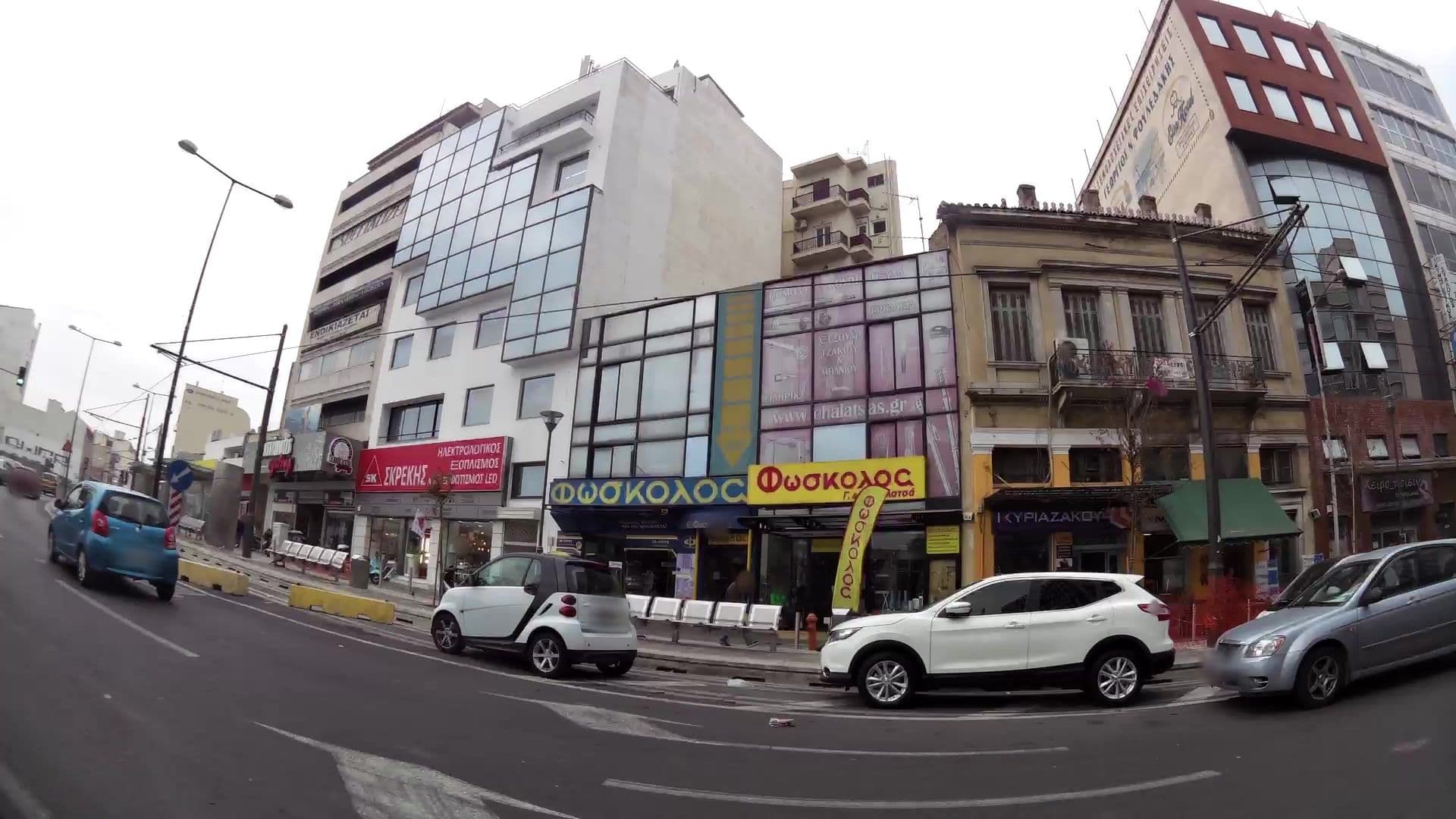 Street view near The George, Piraeus — © kaartcam (CC BY-SA · Mapillary)