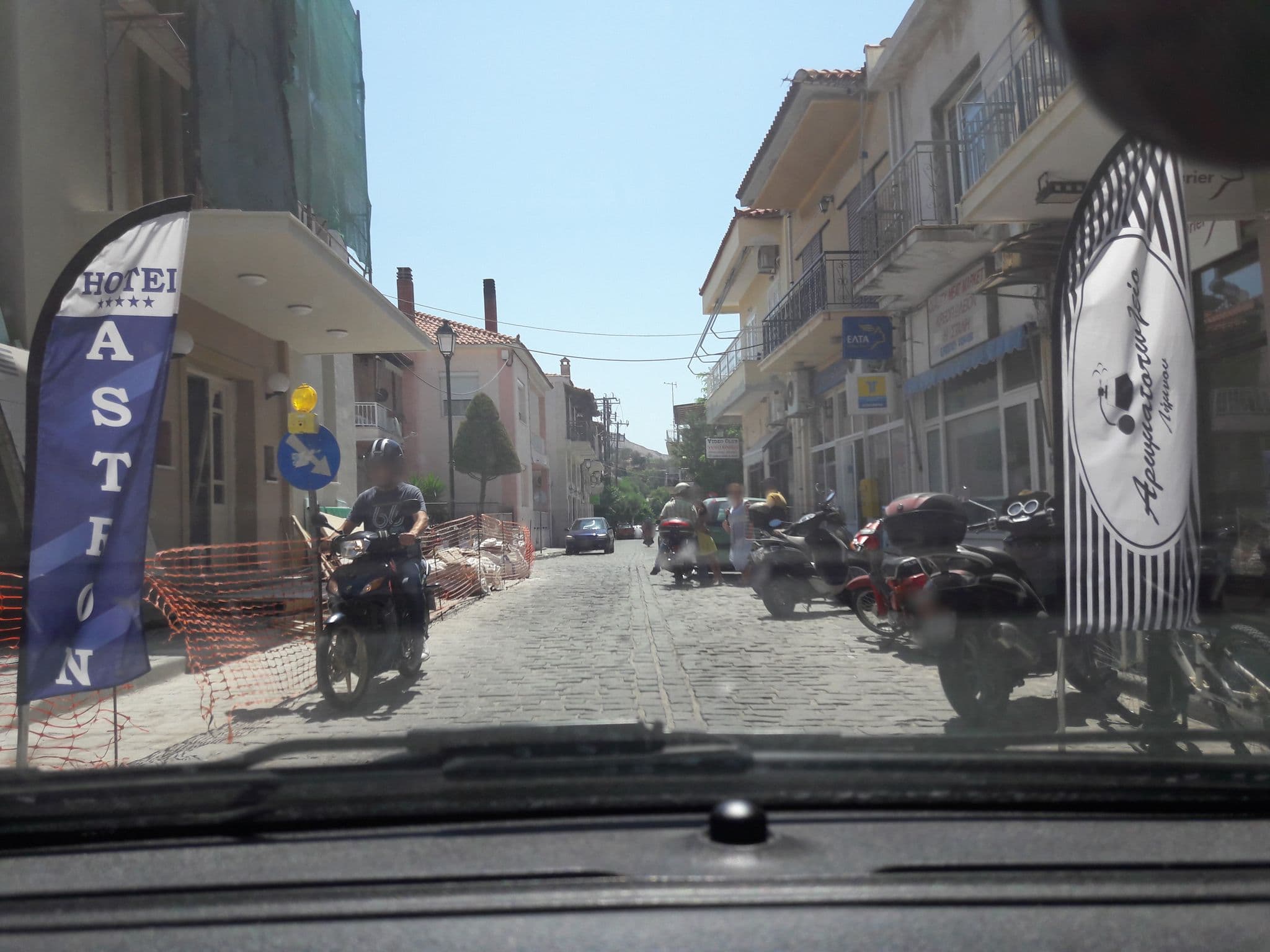 Street view near Hotel Sevdali, Mýrina — © giannis (CC BY-SA · Mapillary)