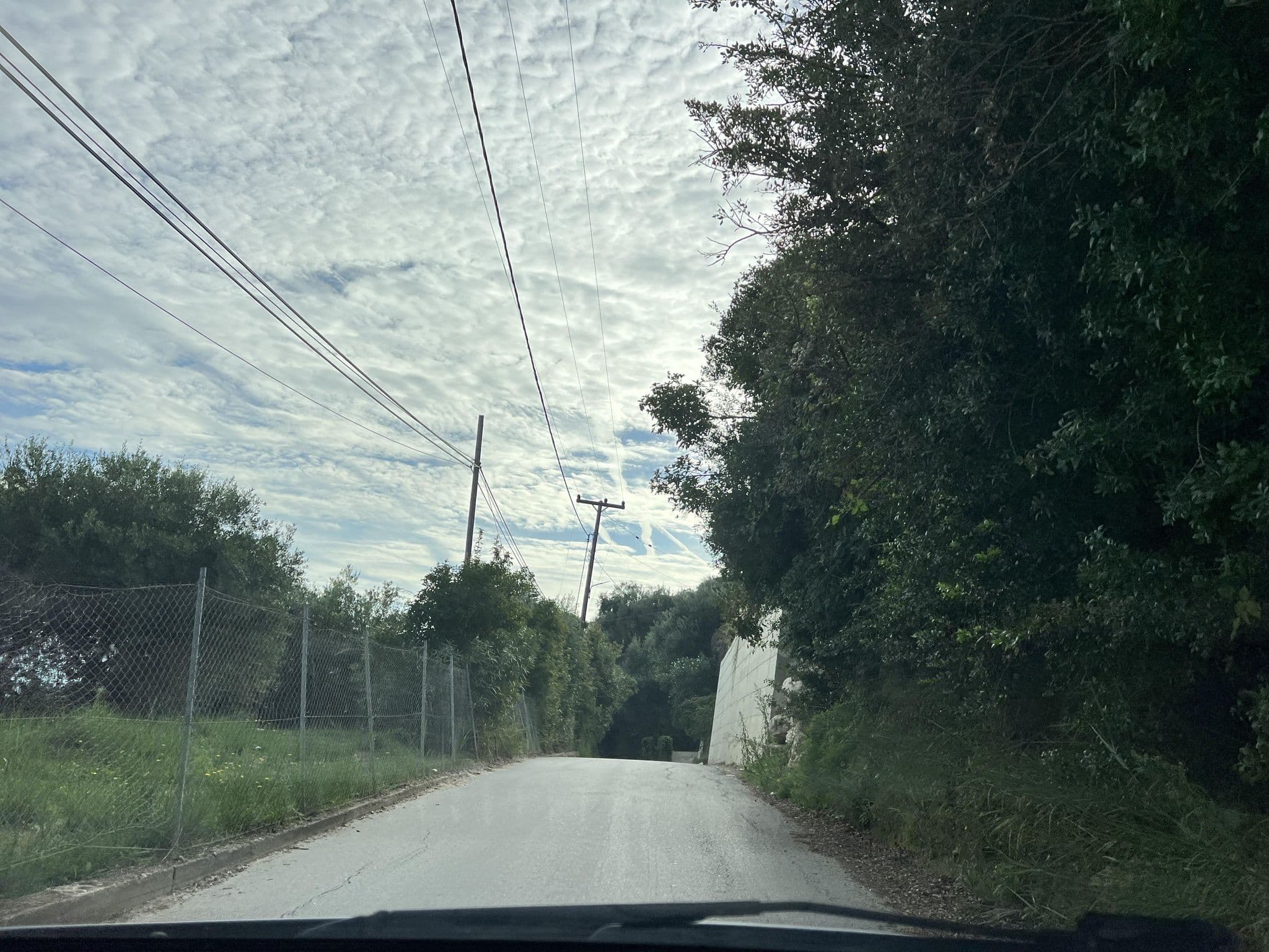 Street view near Palms & Spas Boutique Apartments, Ágios Matthaíos — © VMConsulting (CC BY-SA · Mapillary)