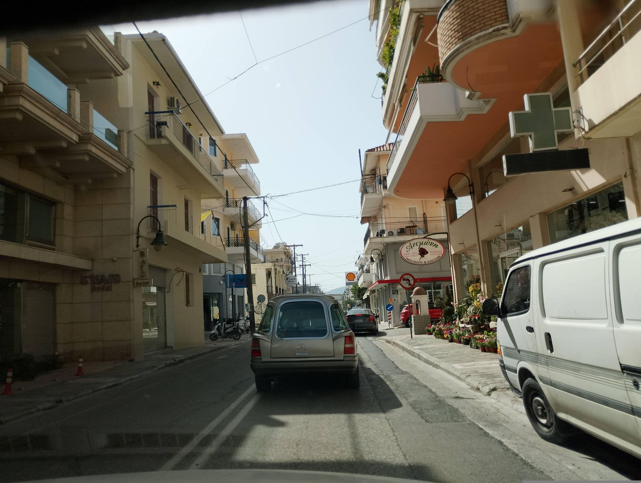 Street view near NAFS HOTEL, Náfpaktos — © George_210 (CC BY-SA · Mapillary)