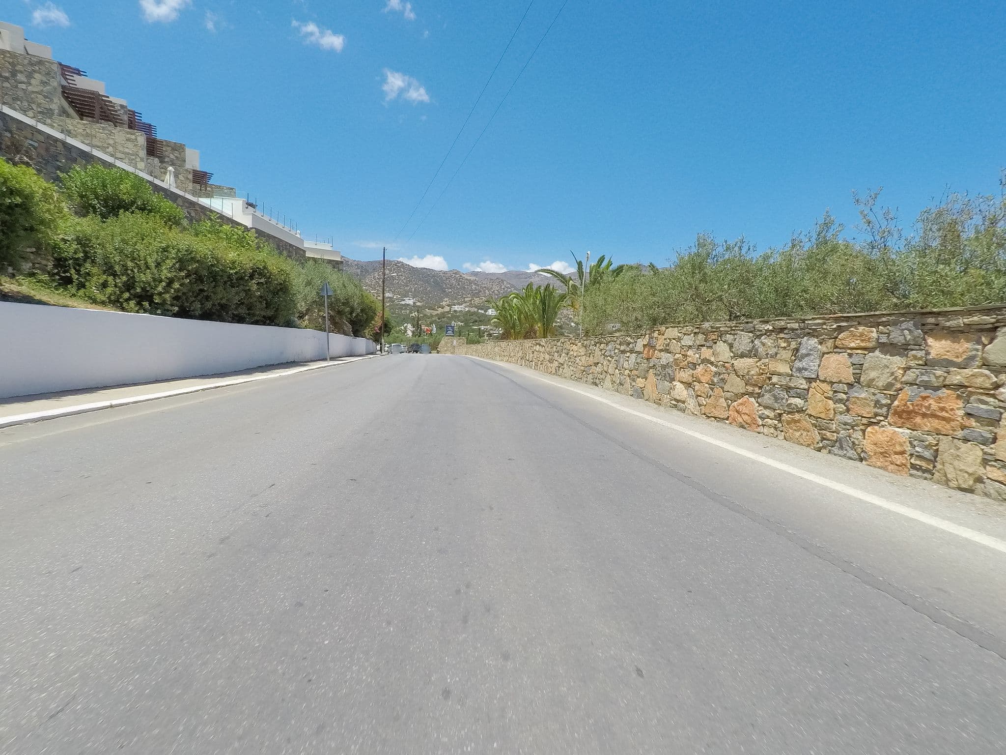 Street view near Dessole Mirabello Beach & Village, Ágios Nikólaos — © esario (CC BY-SA · Mapillary)