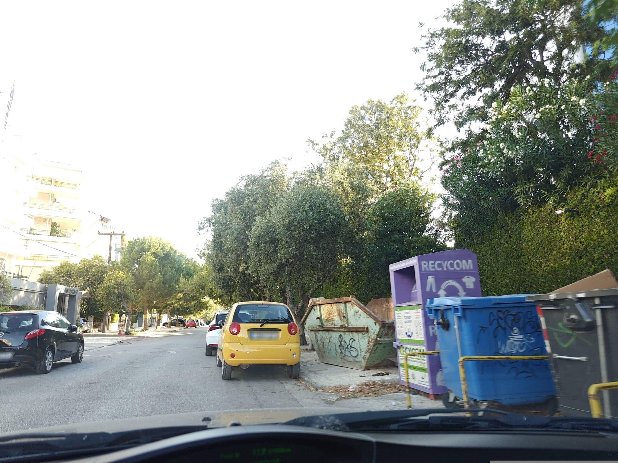 Street view near Nestorion, Kallithéa — © grkpete (CC BY-SA · Mapillary)