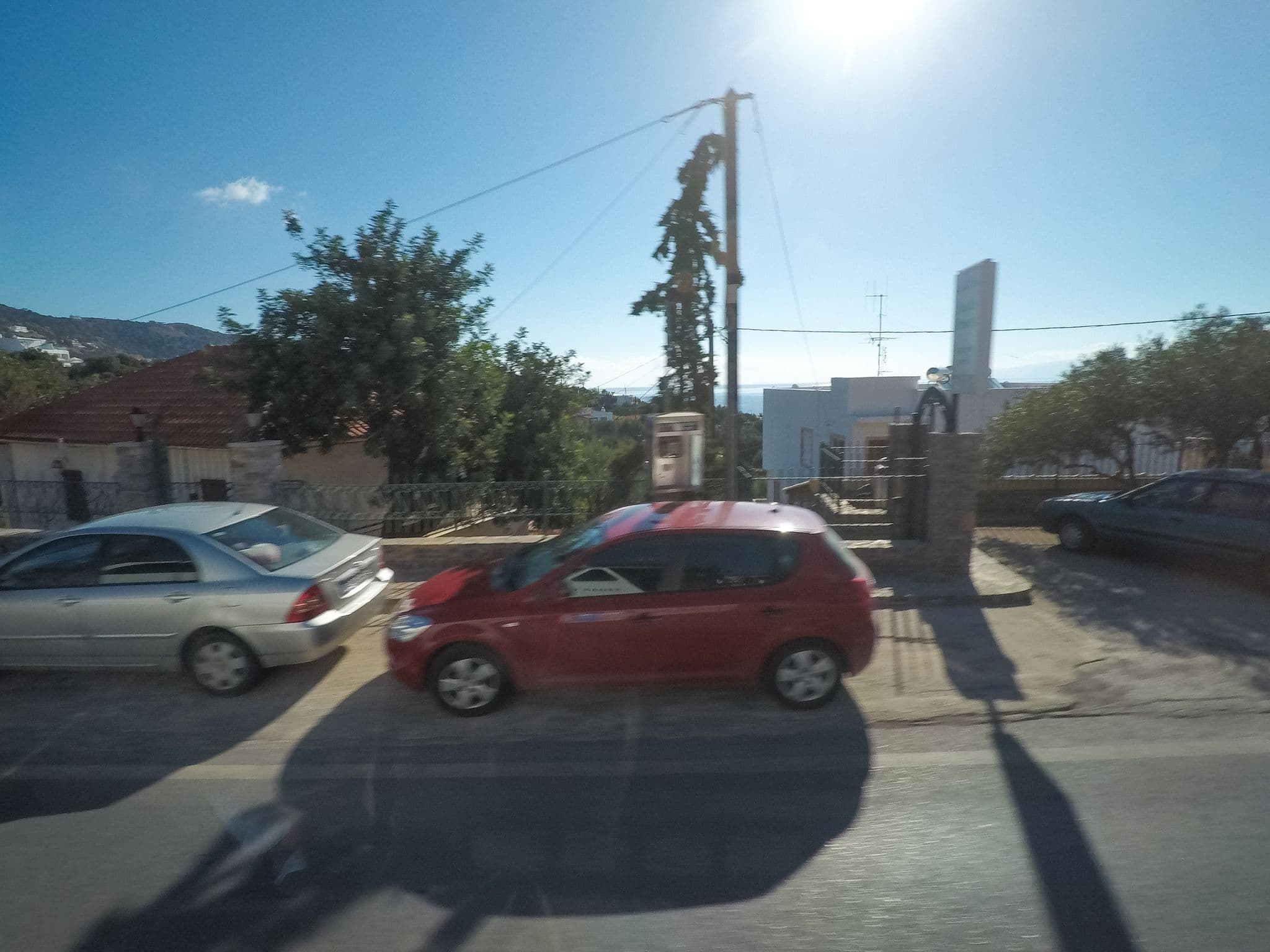 Street view near Primavera Paradise Apartments, Ágios Nikólaos — © esario (CC BY-SA · Mapillary)