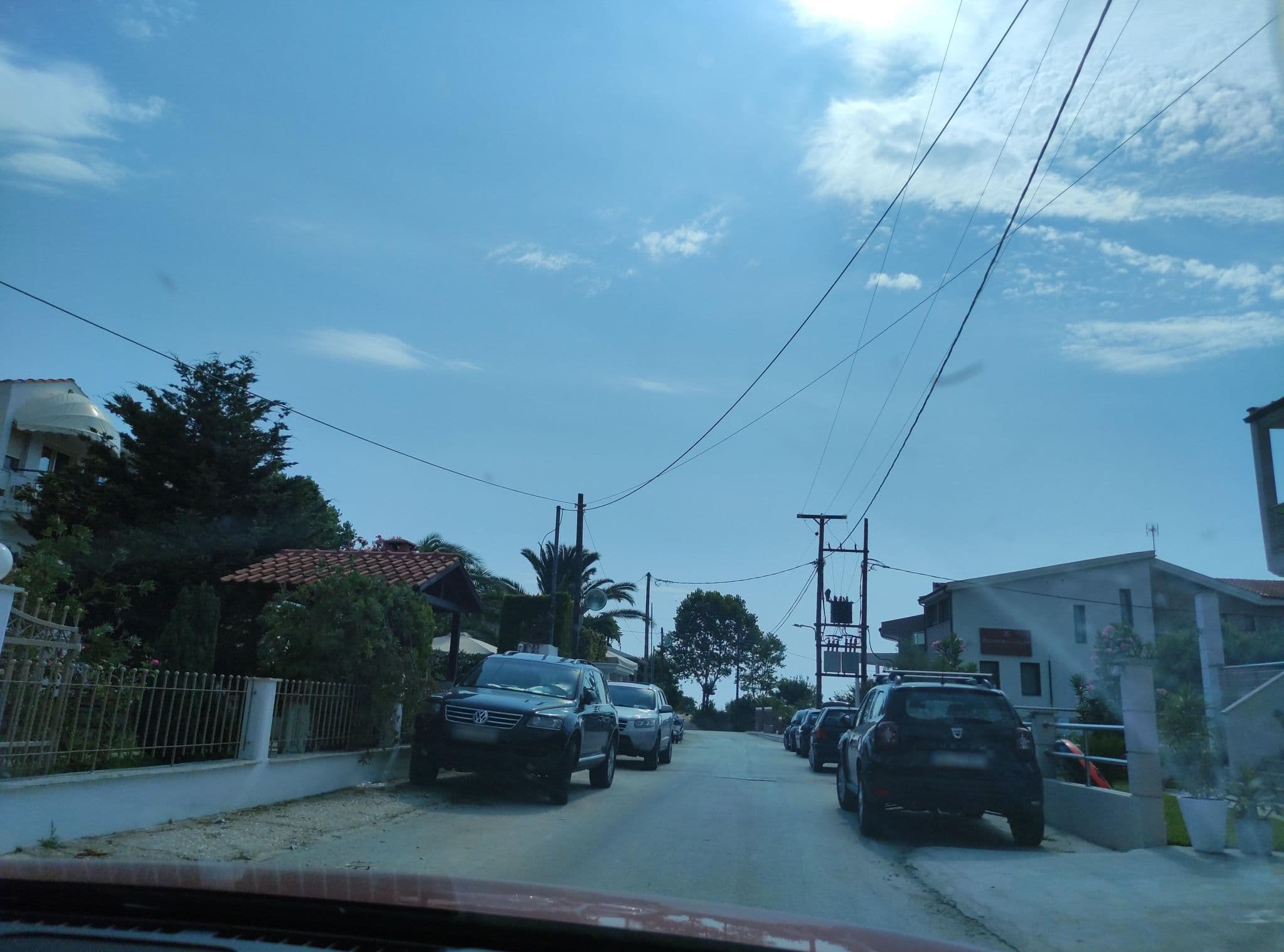 Street view near Studios & Appartments Avra, Potamiá — © neau (CC BY-SA · Mapillary)