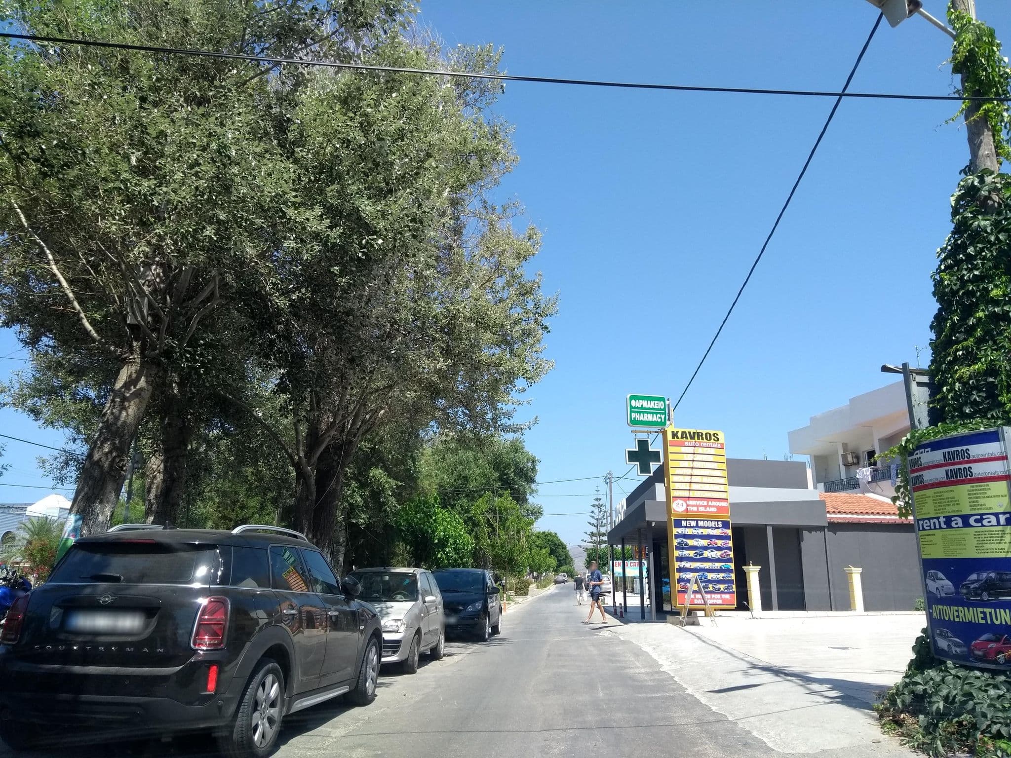 Street view near Delfina Boutique Hotel, Georgioupolis