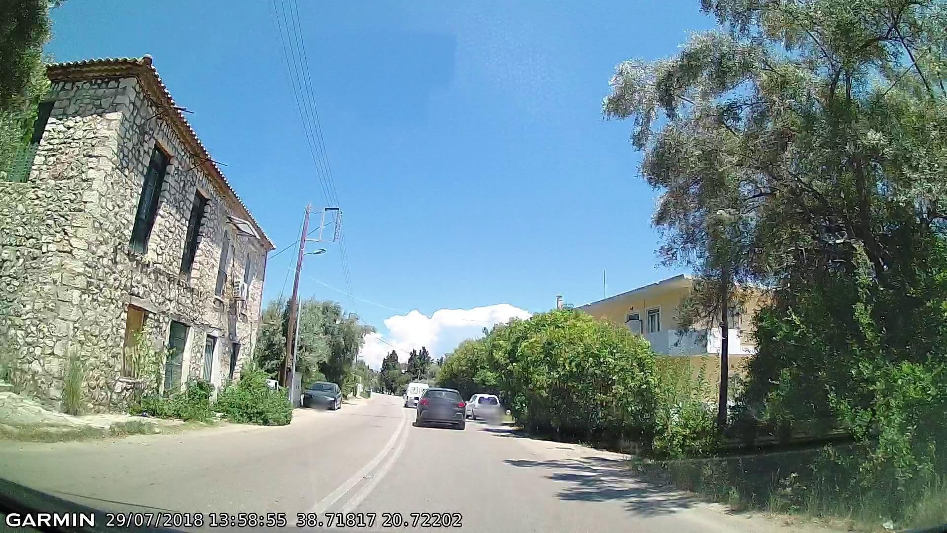 Street view near Vaya Hotel, Nidhríon — © pppetros (CC BY-SA · Mapillary)