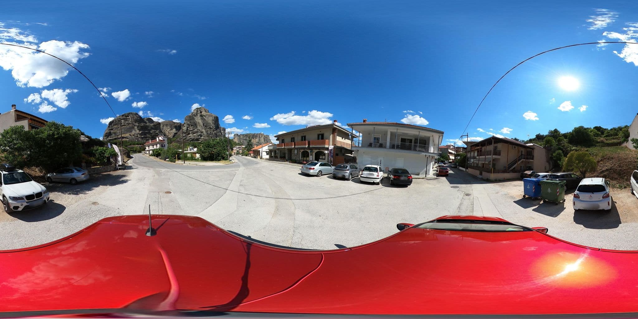 Street view near Oikia Guesthouse, Kalampáka — © nglf (CC BY-SA · Mapillary)