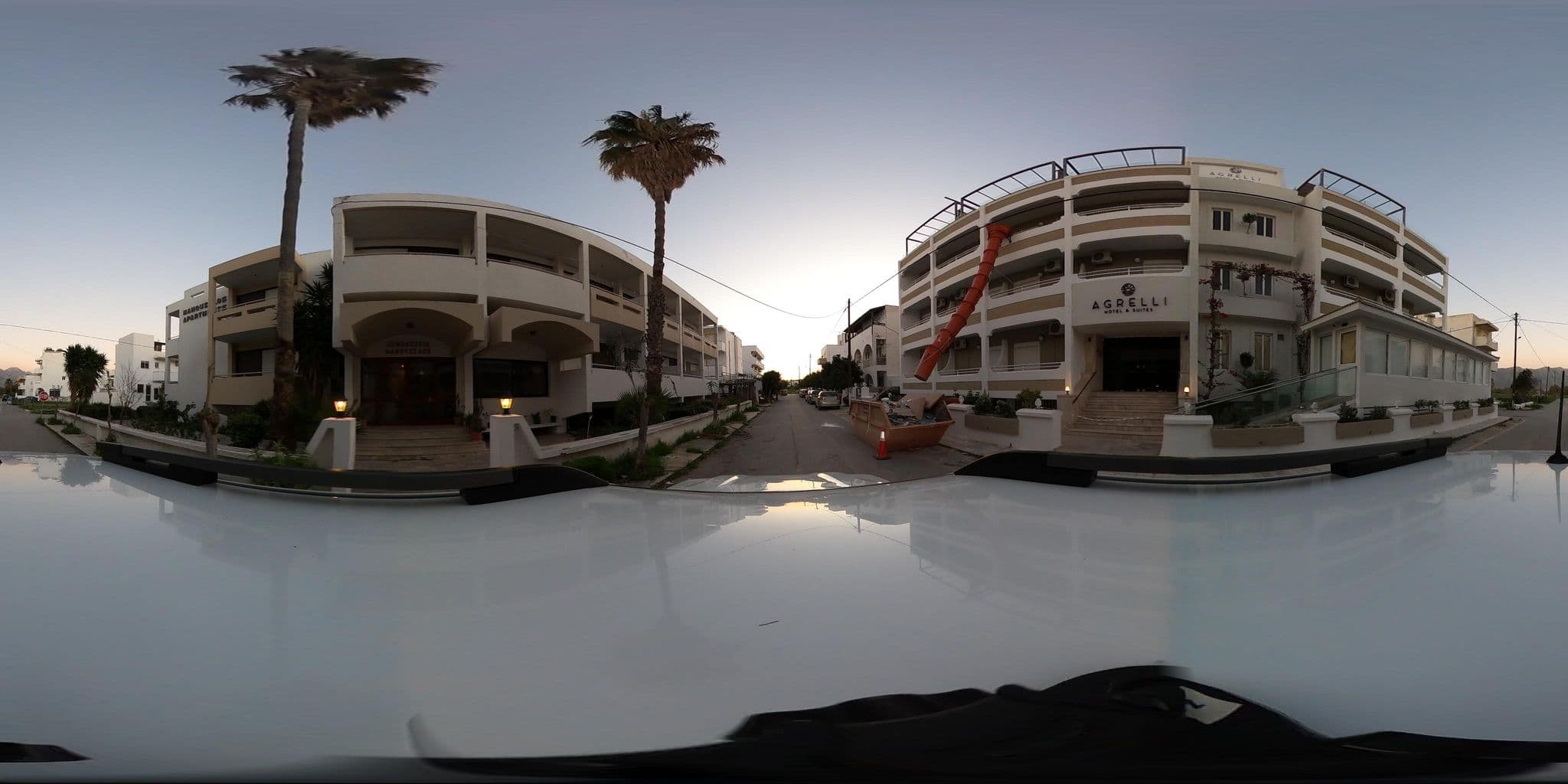 Street view near Mamouzelos Hotel Apartments, Kardámaina — © RoikosSA (CC BY-SA · Mapillary)