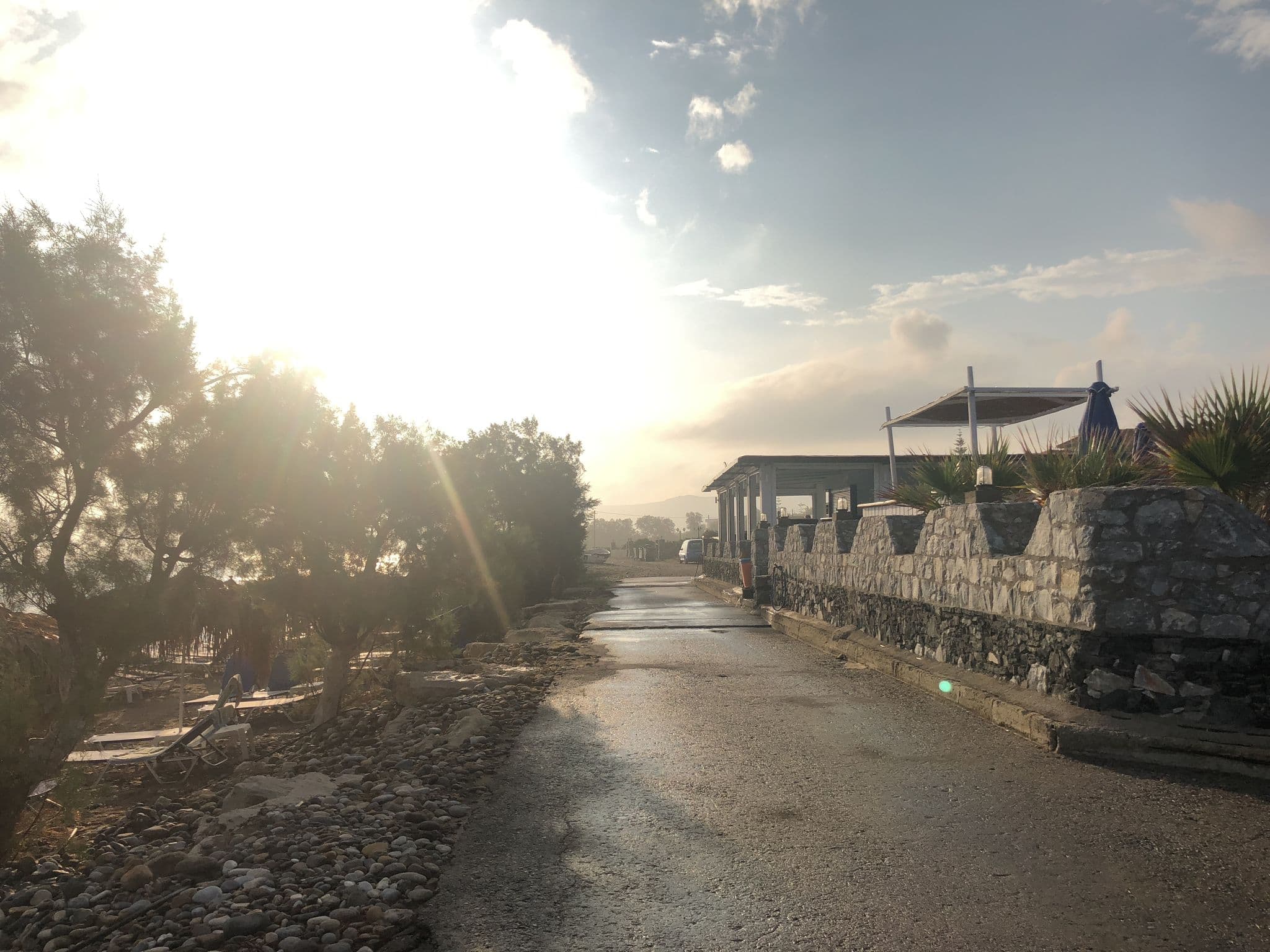 Street view near Mari Beach Hotel, Georgioupolis