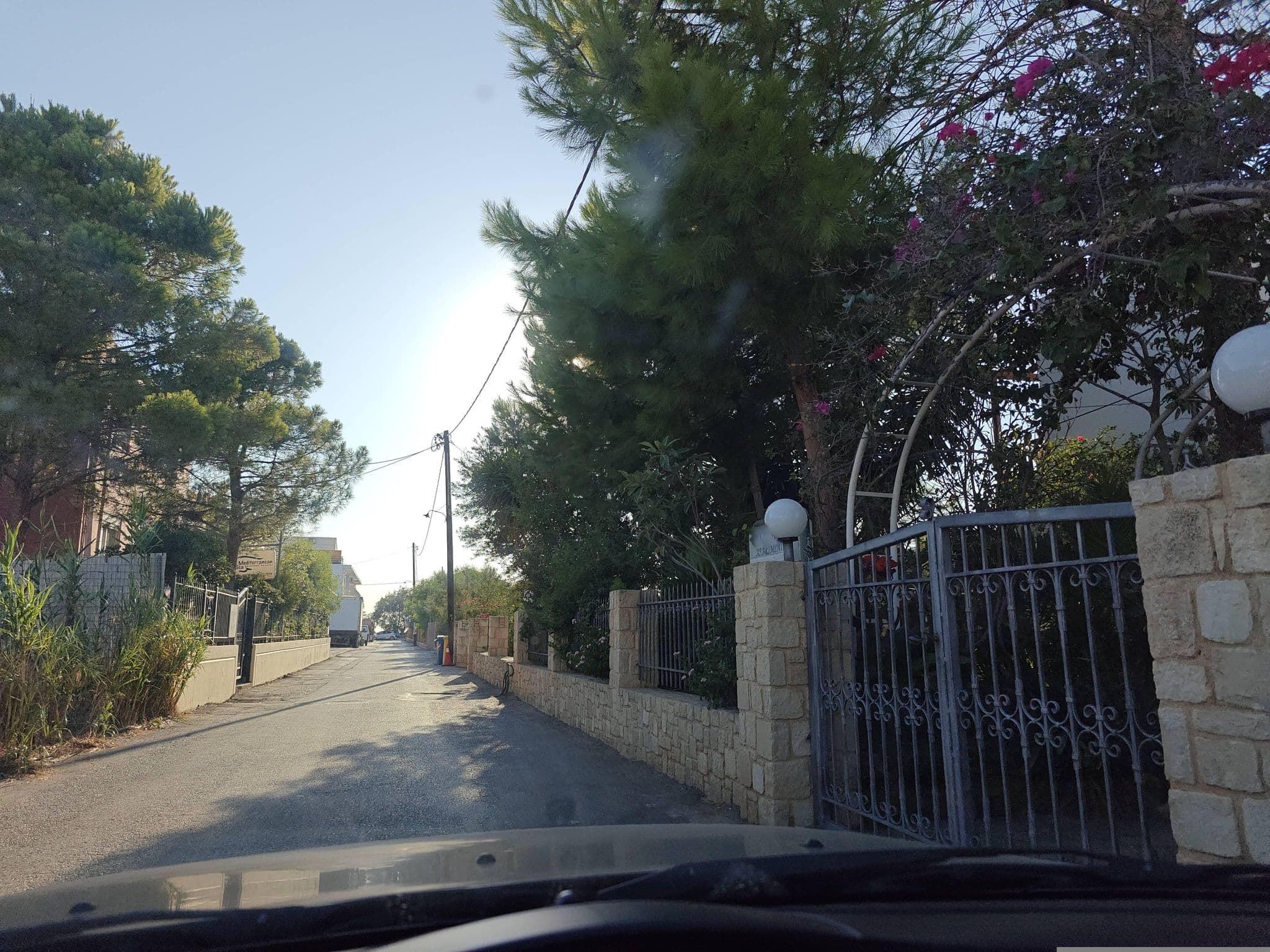 Street view near Villa Anna, Palaióchora