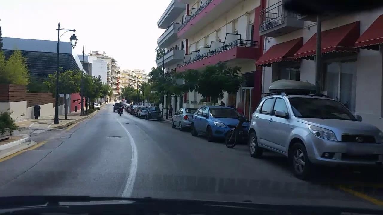 Street view near Theoxenia, Loutráki — © roadroid (CC BY-SA · Mapillary)